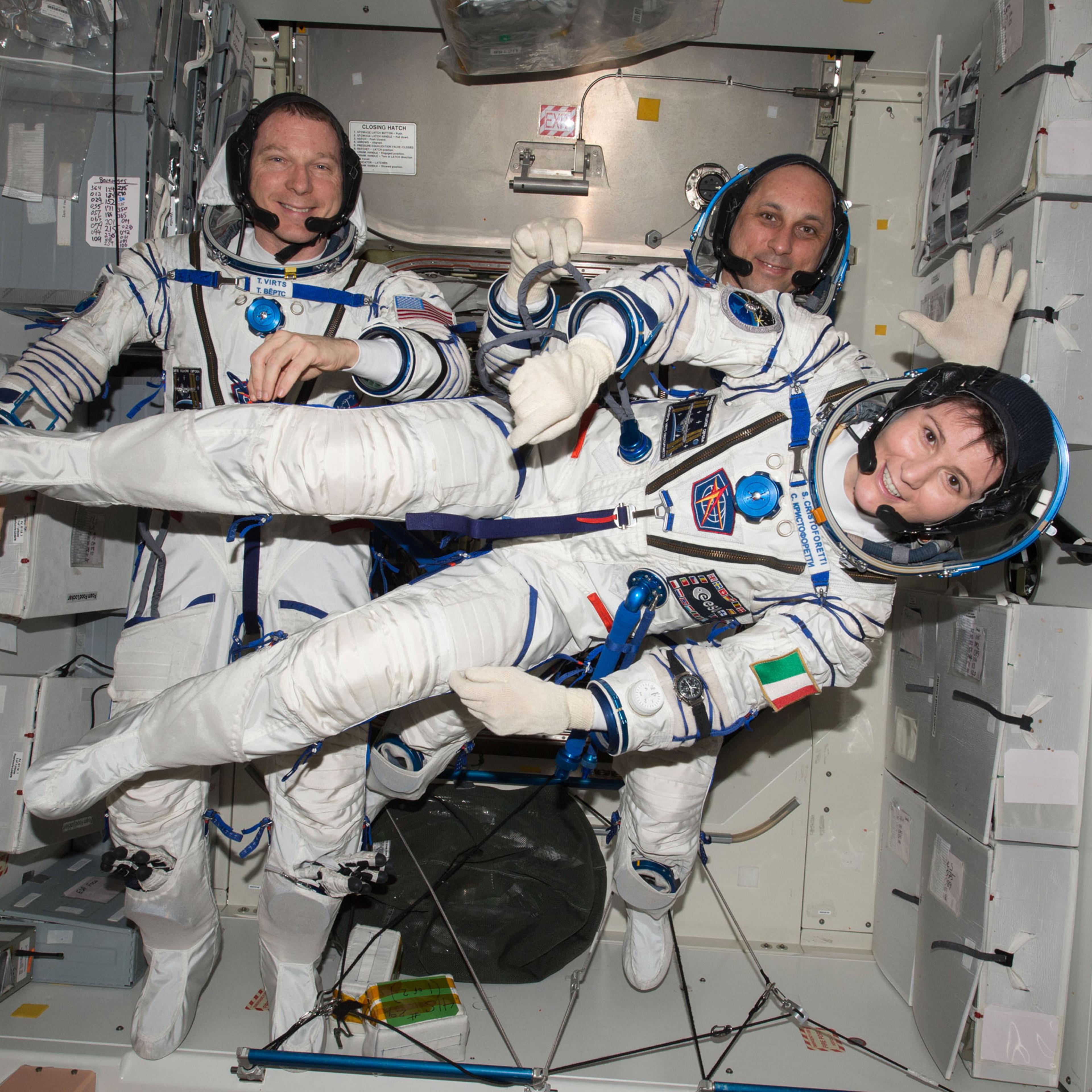 international space station nasa astronauts
