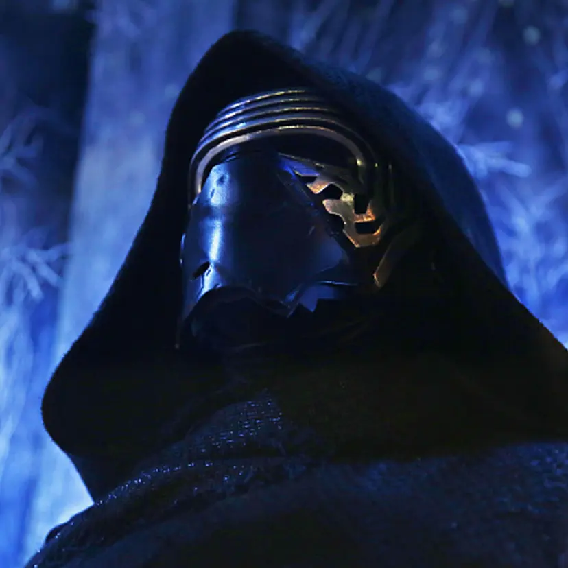 A view of Kylo Ren on display as part of a Star Wars themed holiday window at Bloomingdale's 59th Street Store on November 26, 2015 in New York City.