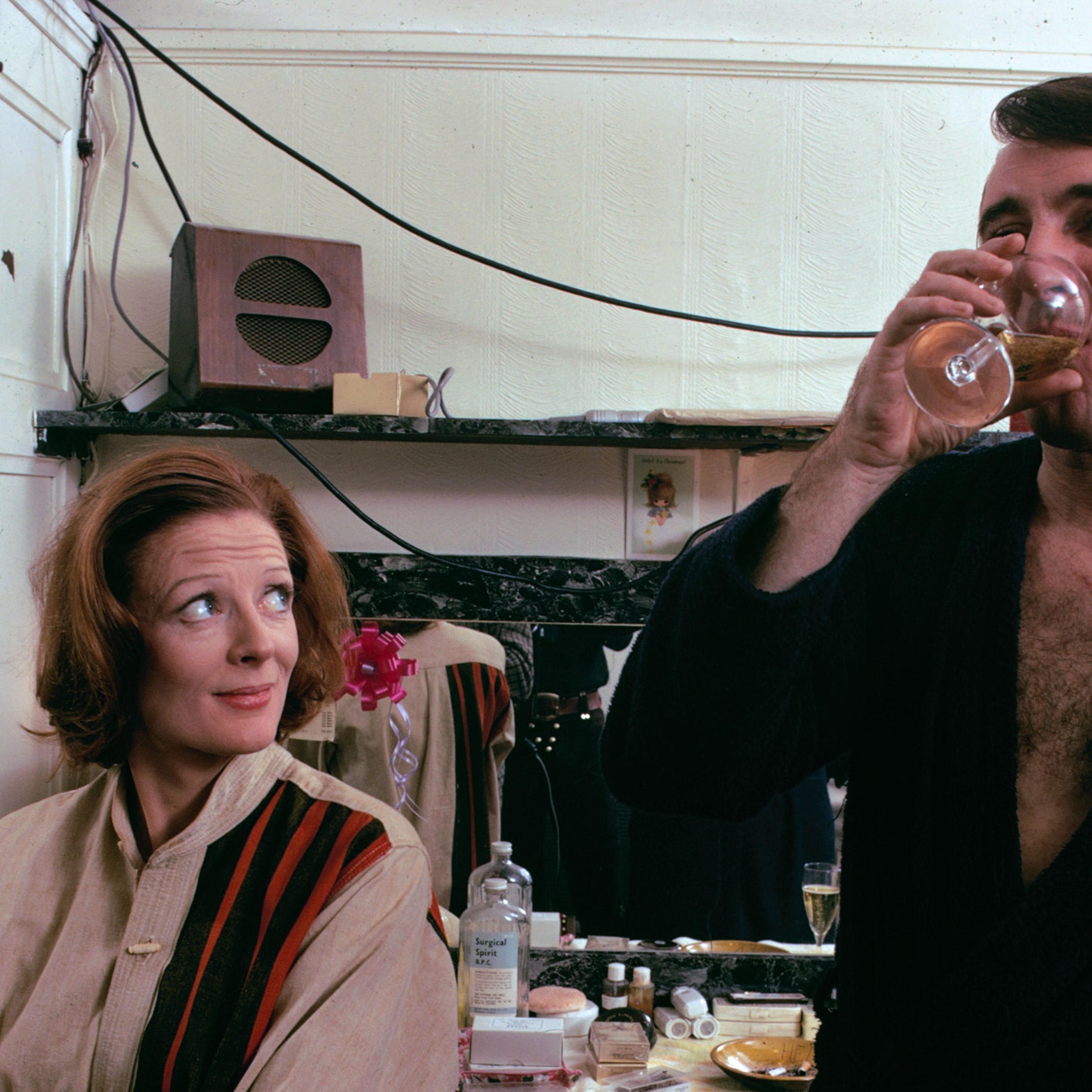 Maggie Smith and Robert Stephens, 1971