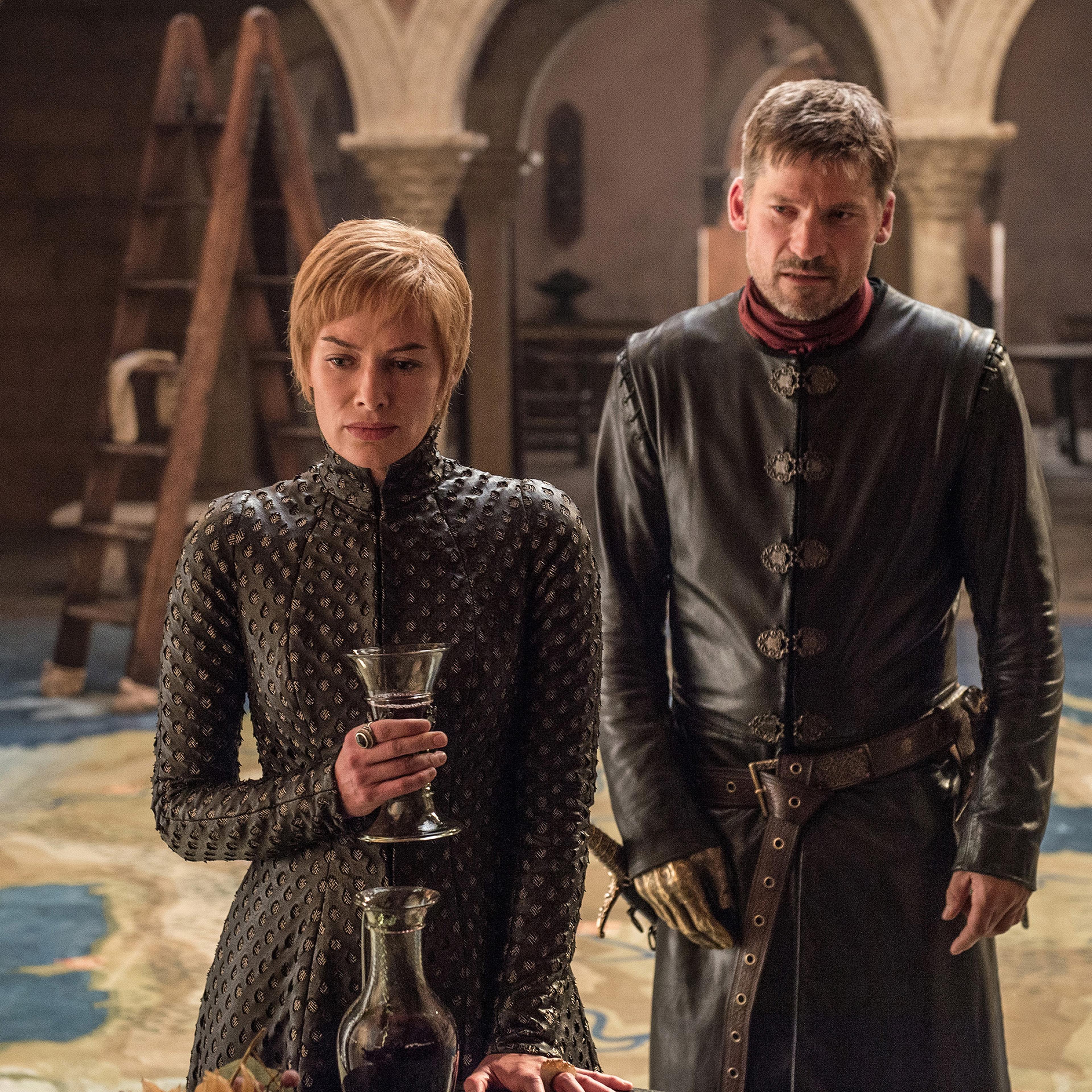 Lena Headey and Nikolaj Coster-Waldau in Game of Thrones