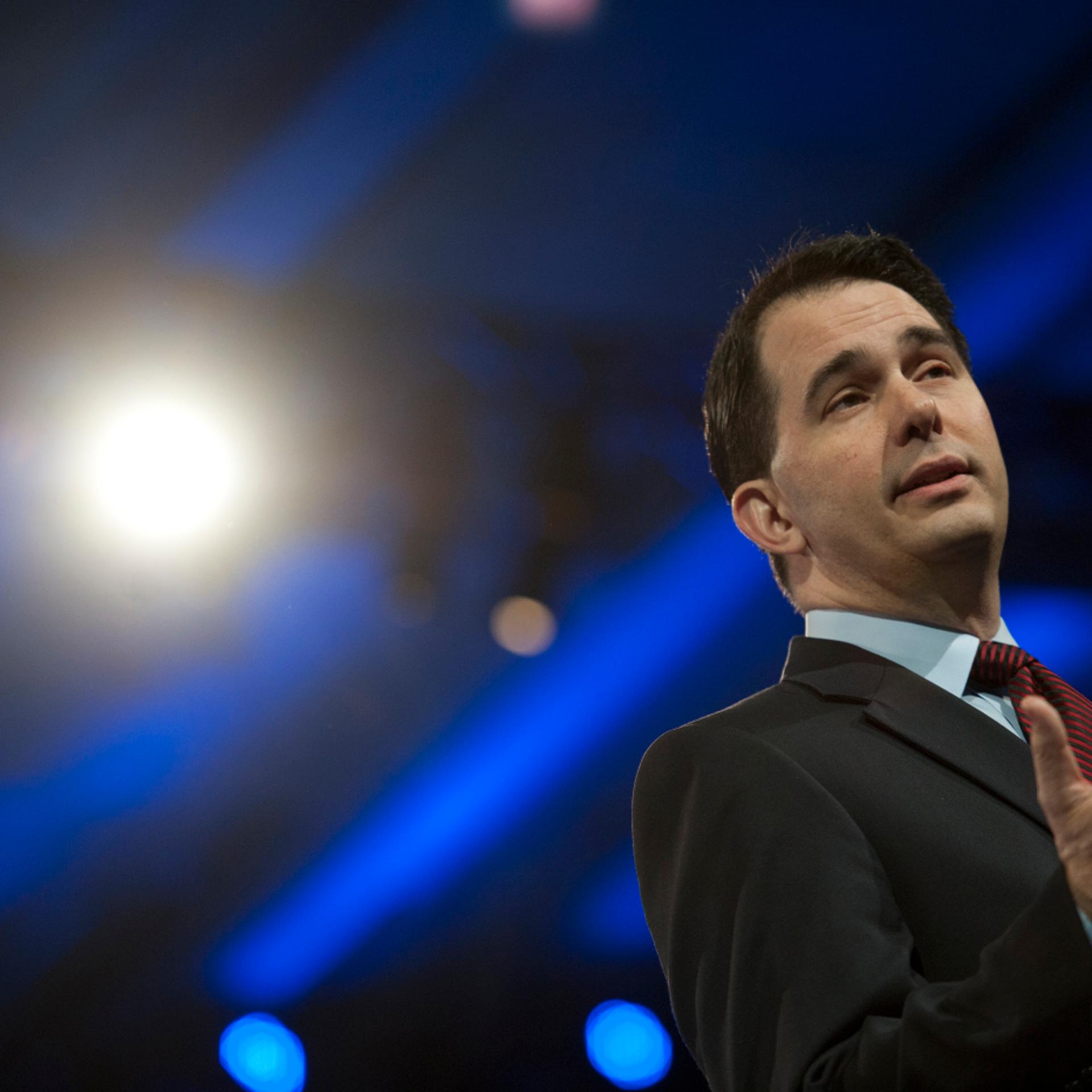 Wisconsin Governor Scott Walker during the 2013 Conservative Political Action Conference at the Gaylord National Resort & Conference Center at National Harbor, Md., on March 16, 2013.