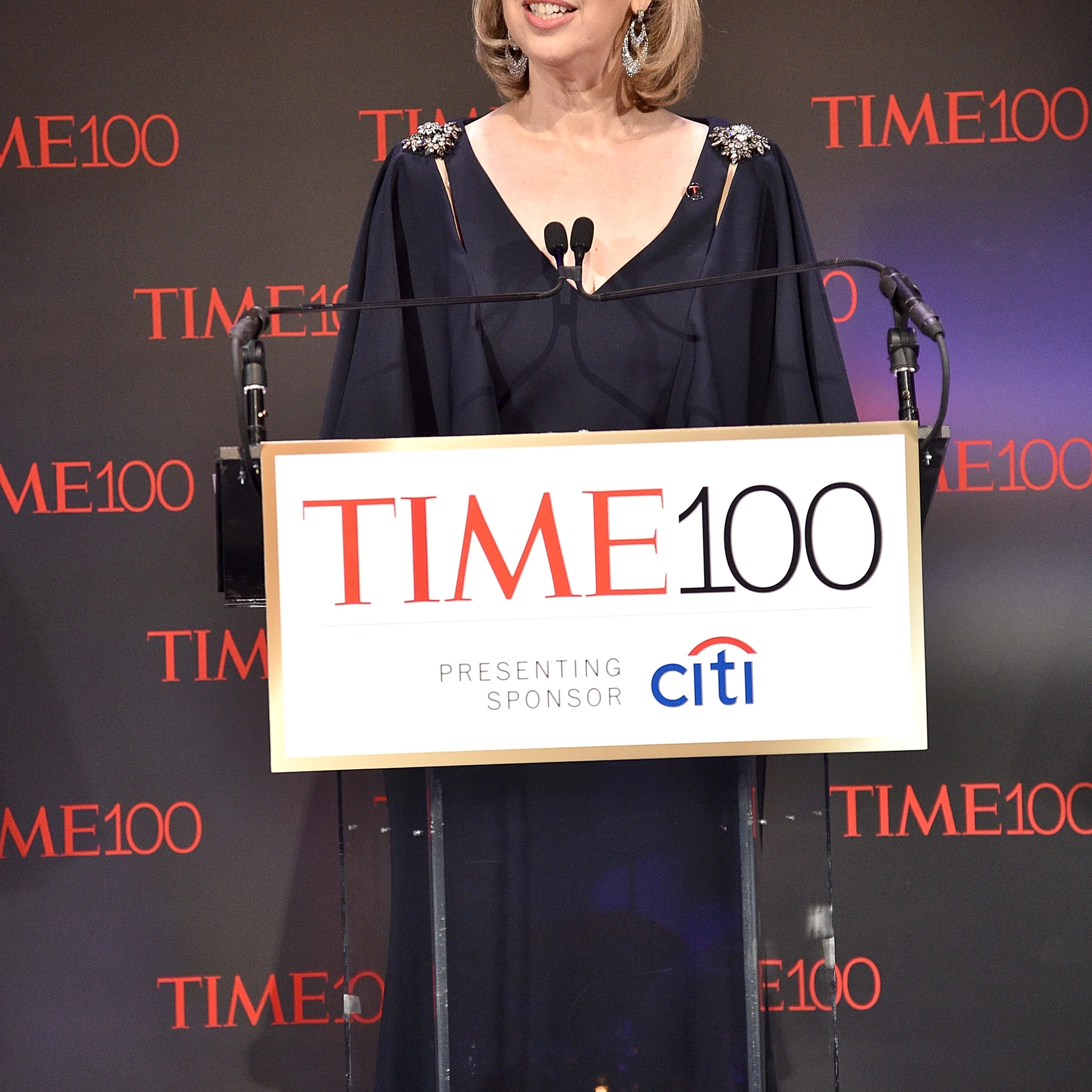 TIME managing editor Nancy Gibbs speaks during 2017 Time 100 Gala at Jazz at Lincoln Center on April 25, 2017 in New York City.