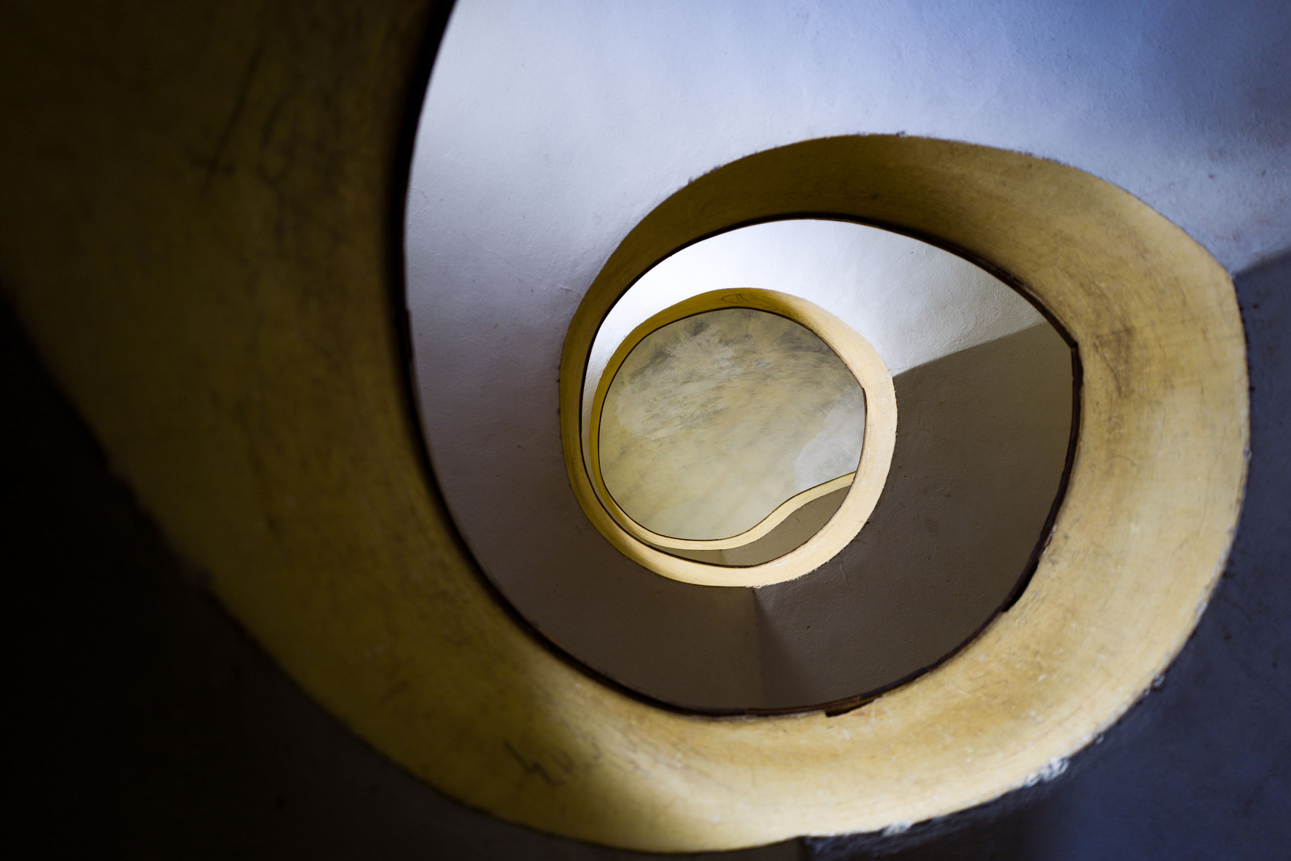 A staircase in Asmara, by architect A. Bibolotti.