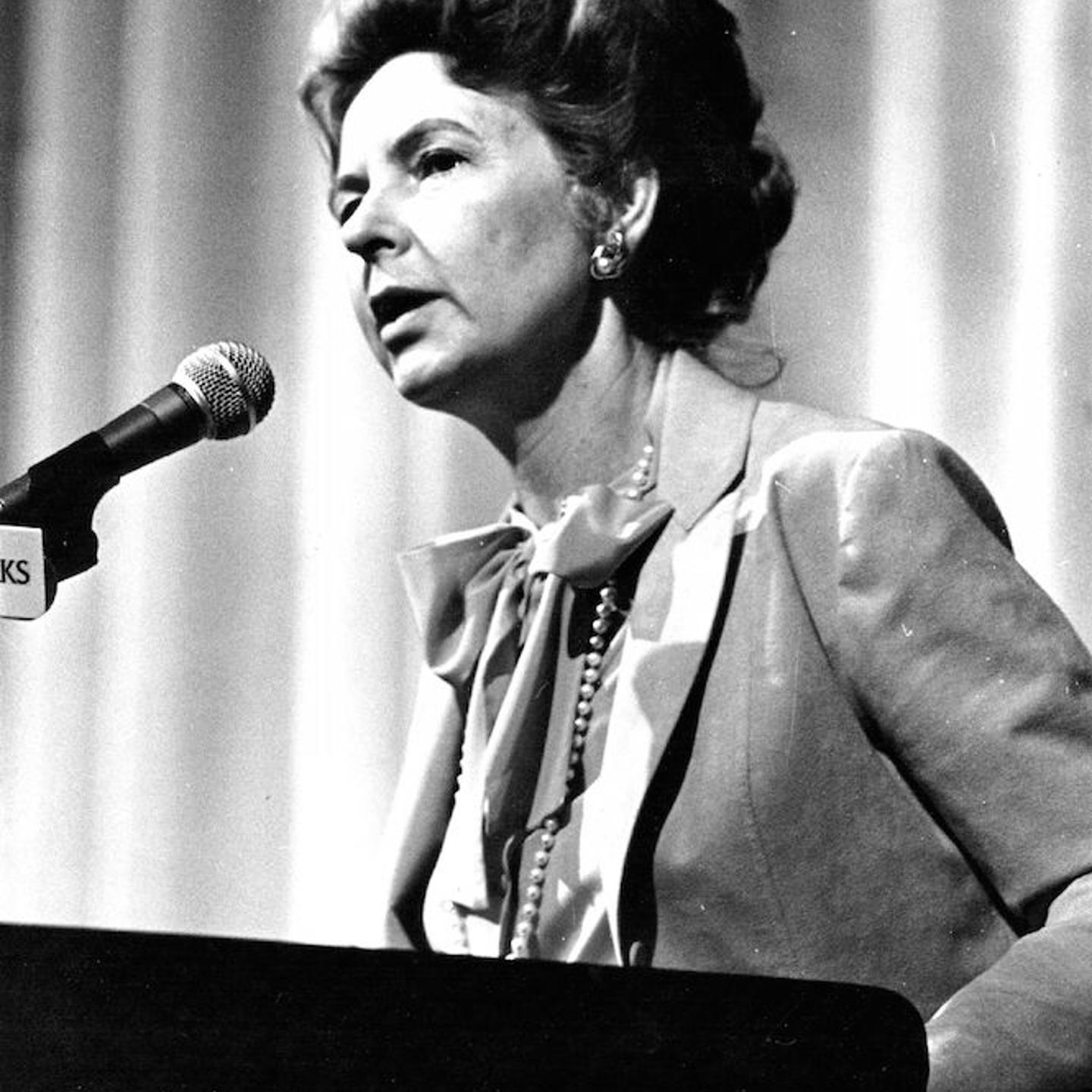 APR 25 1981, APR 26 1981; Phyllis Schlafly; A leading advocate against the passage of the ERA.;