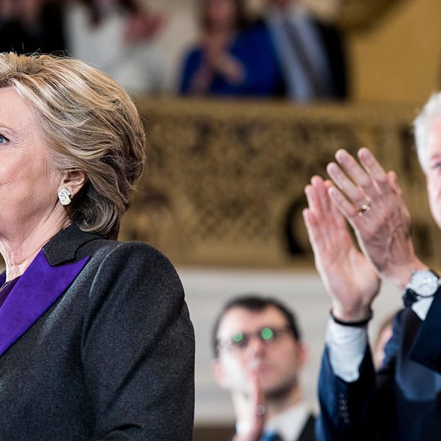 Democratic Nominee for President of the United States former Secretary of State Hillary Clinton