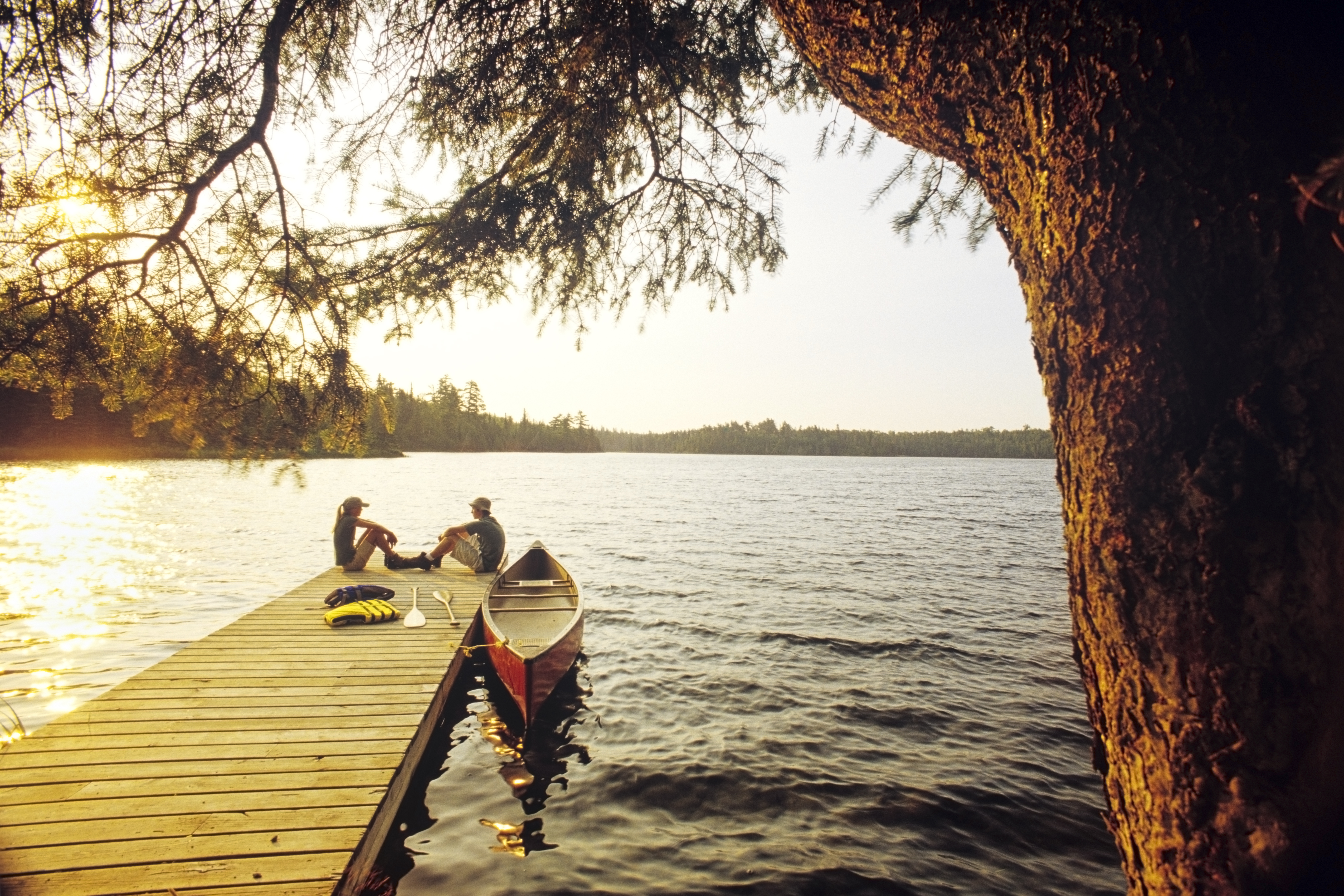 Lyons Lake, Whiteshell Provincial Park, Manitoba, Canada.