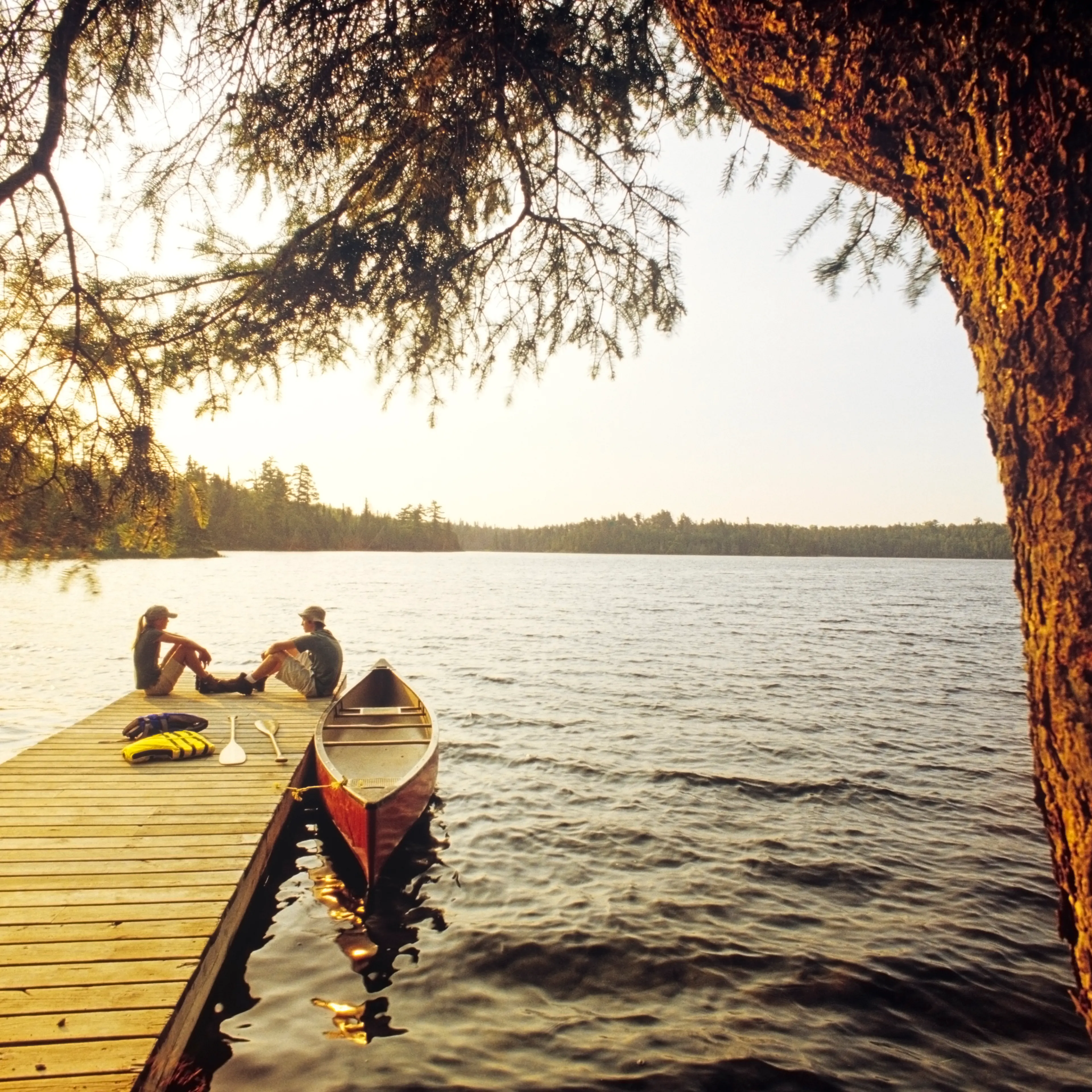 Lyons Lake, Whiteshell Provincial Park, Manitoba, Canada.