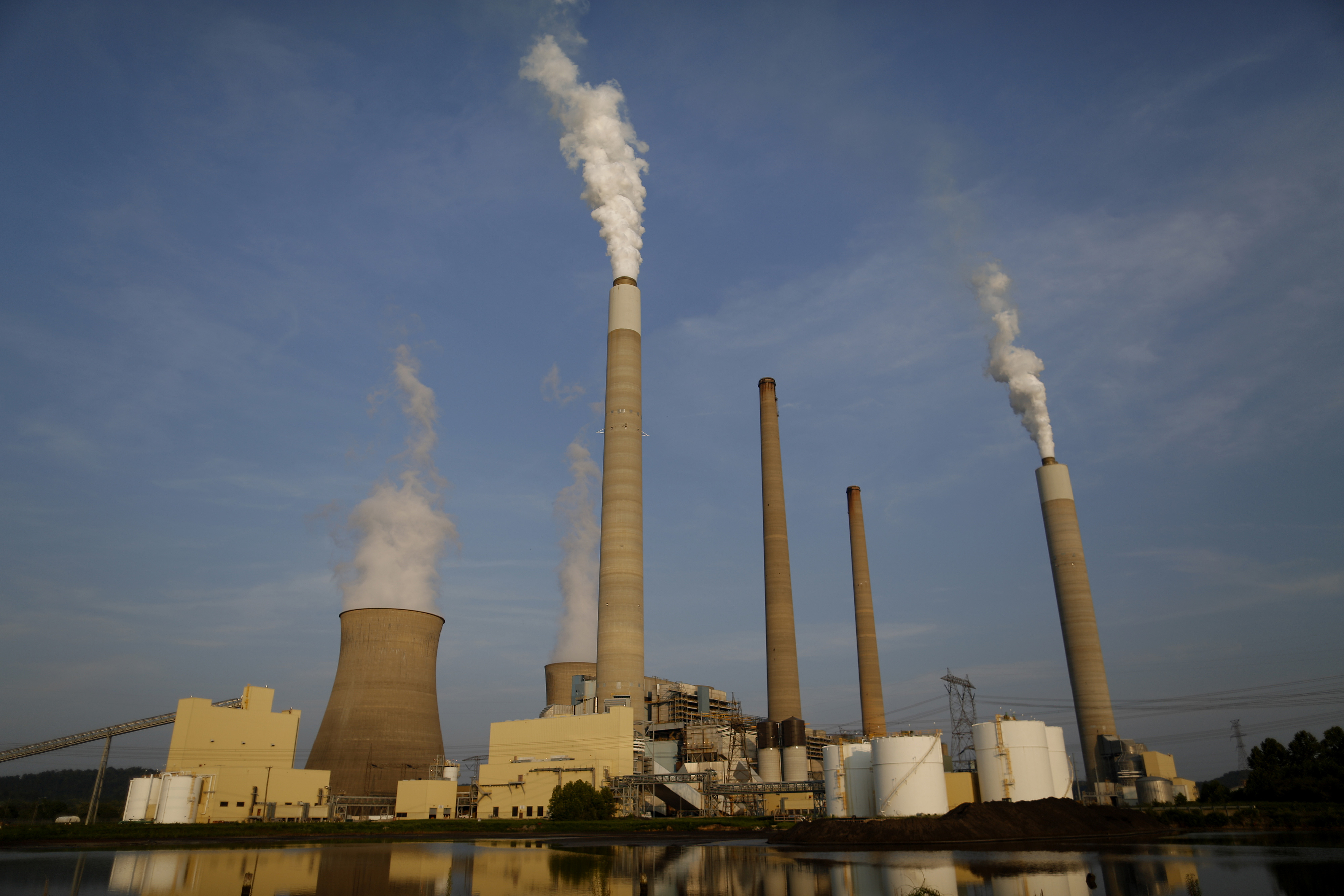 Inside The American Electric Power Co. Coal-Fired Power Plant