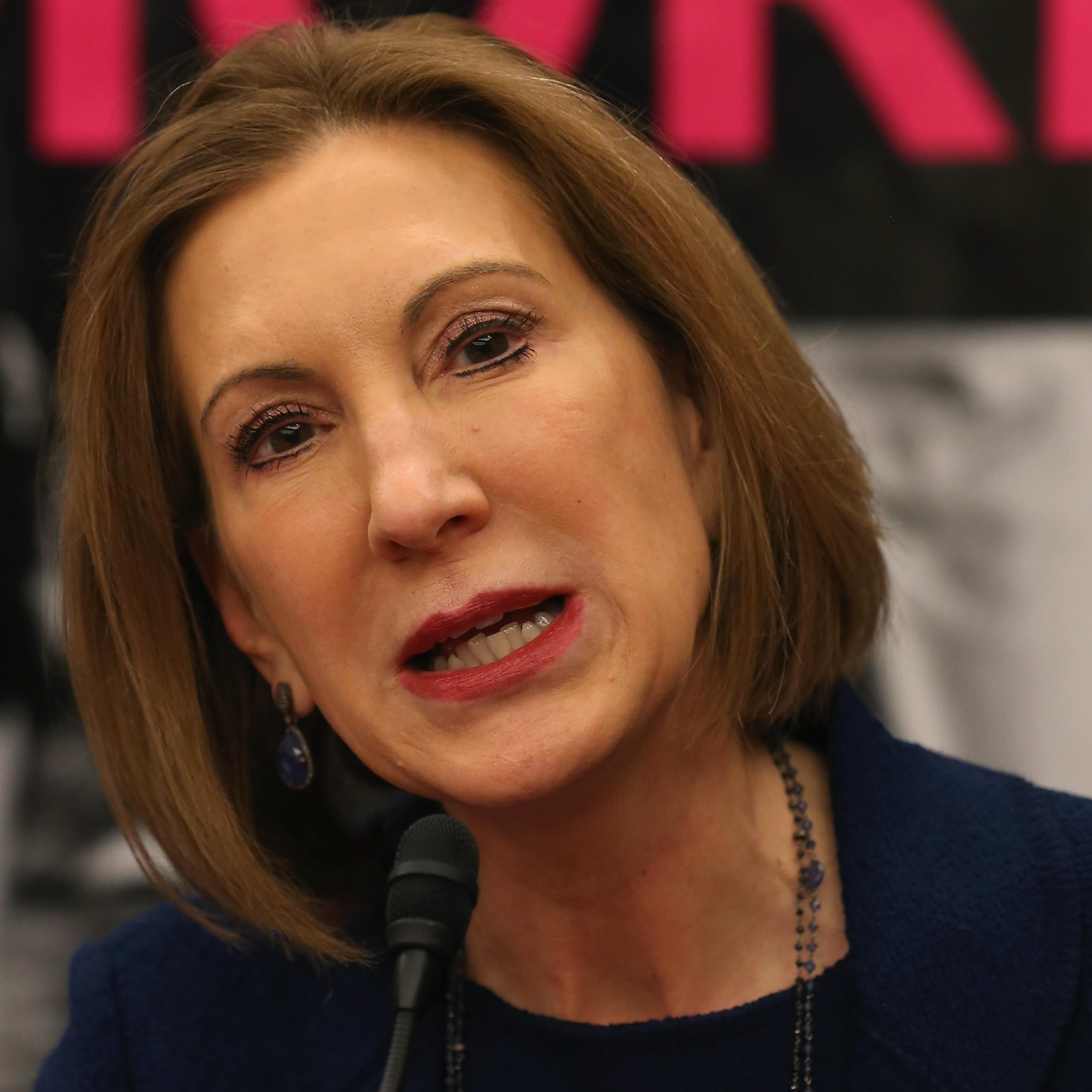 Carly Fiorina Speaks At Panel Discussion On Conservative Principles And Women