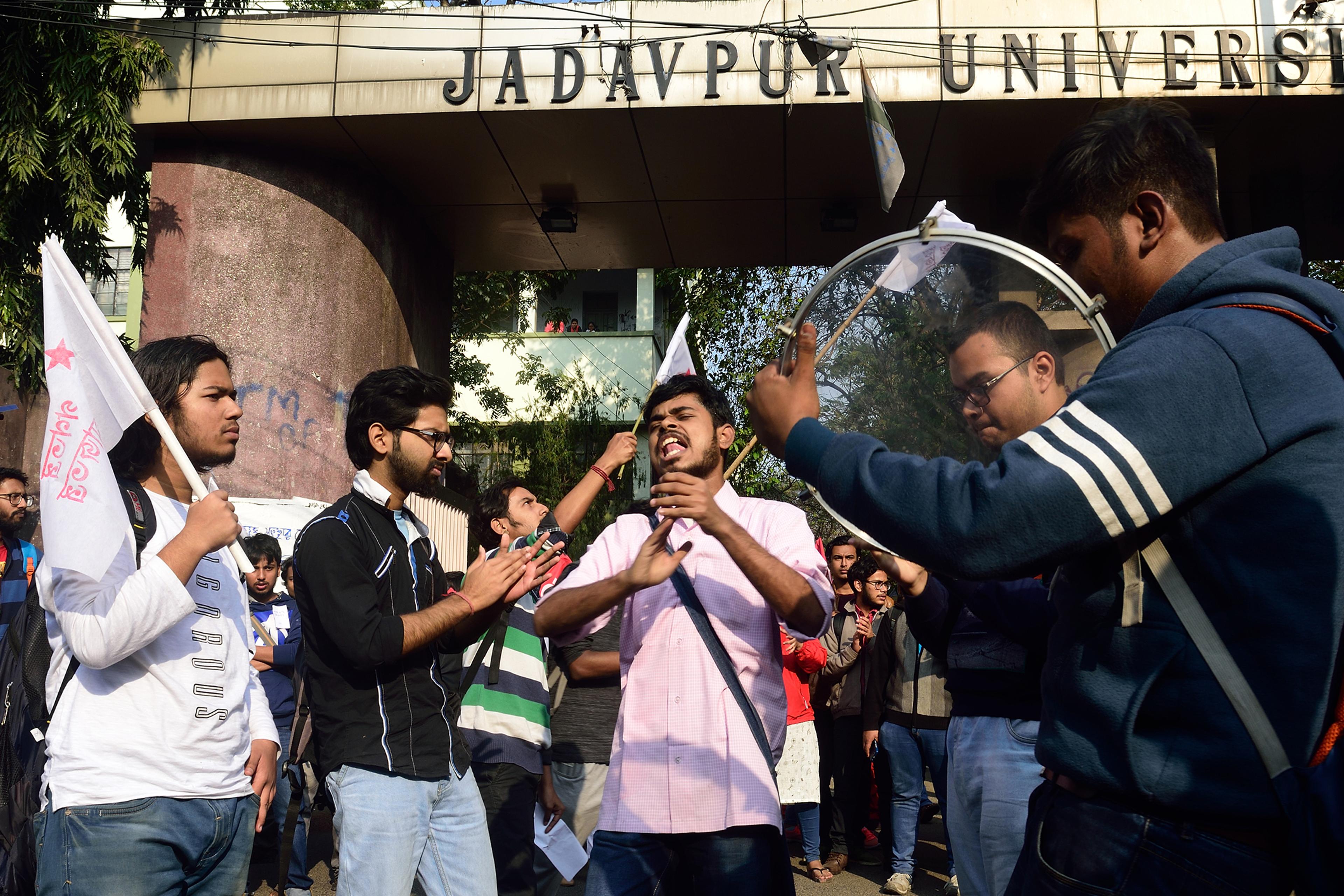 Students Protest in Kolkata, India - 06 Jan 2020