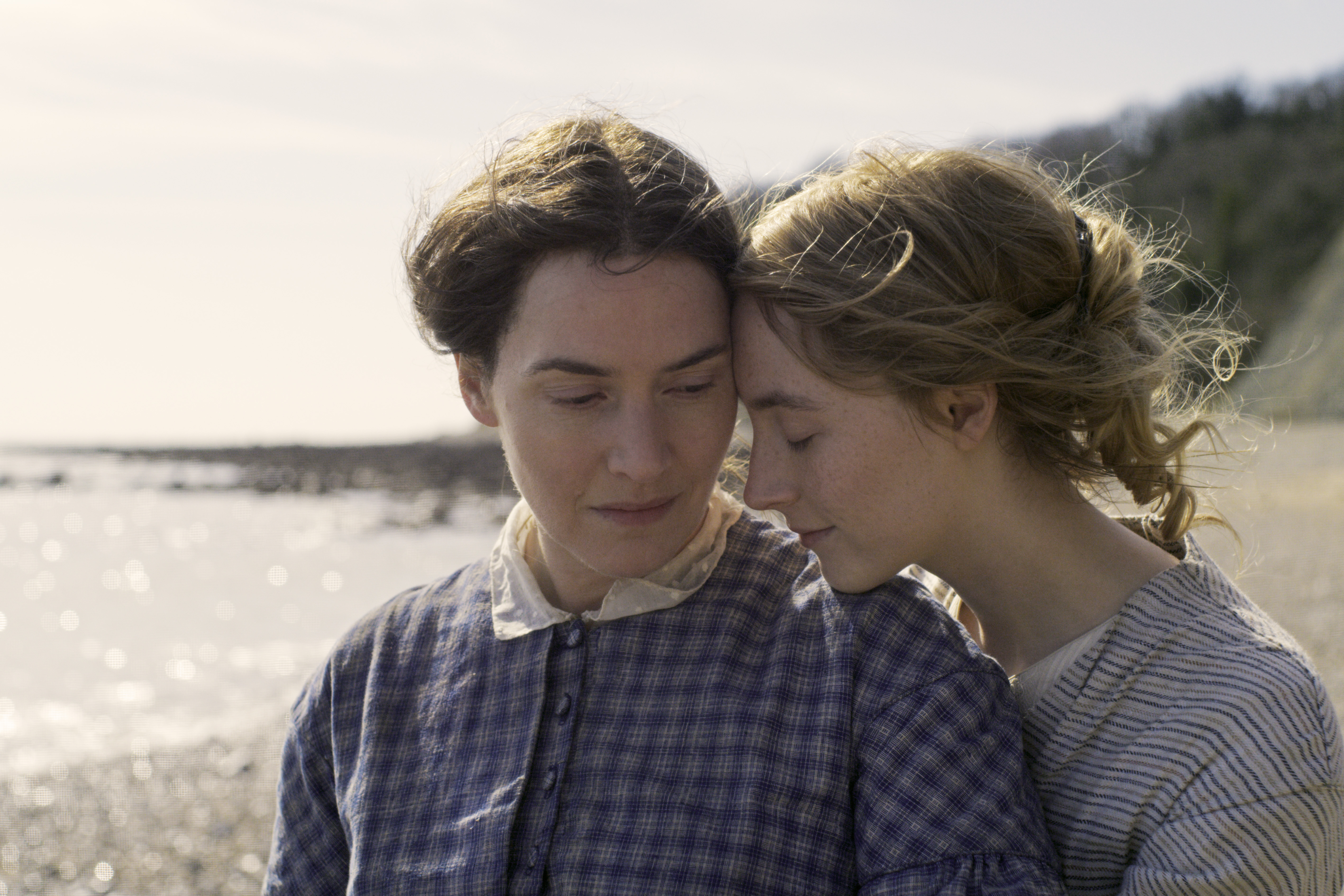 Kate Winslet and Saoirse Ronan in "Ammonite"