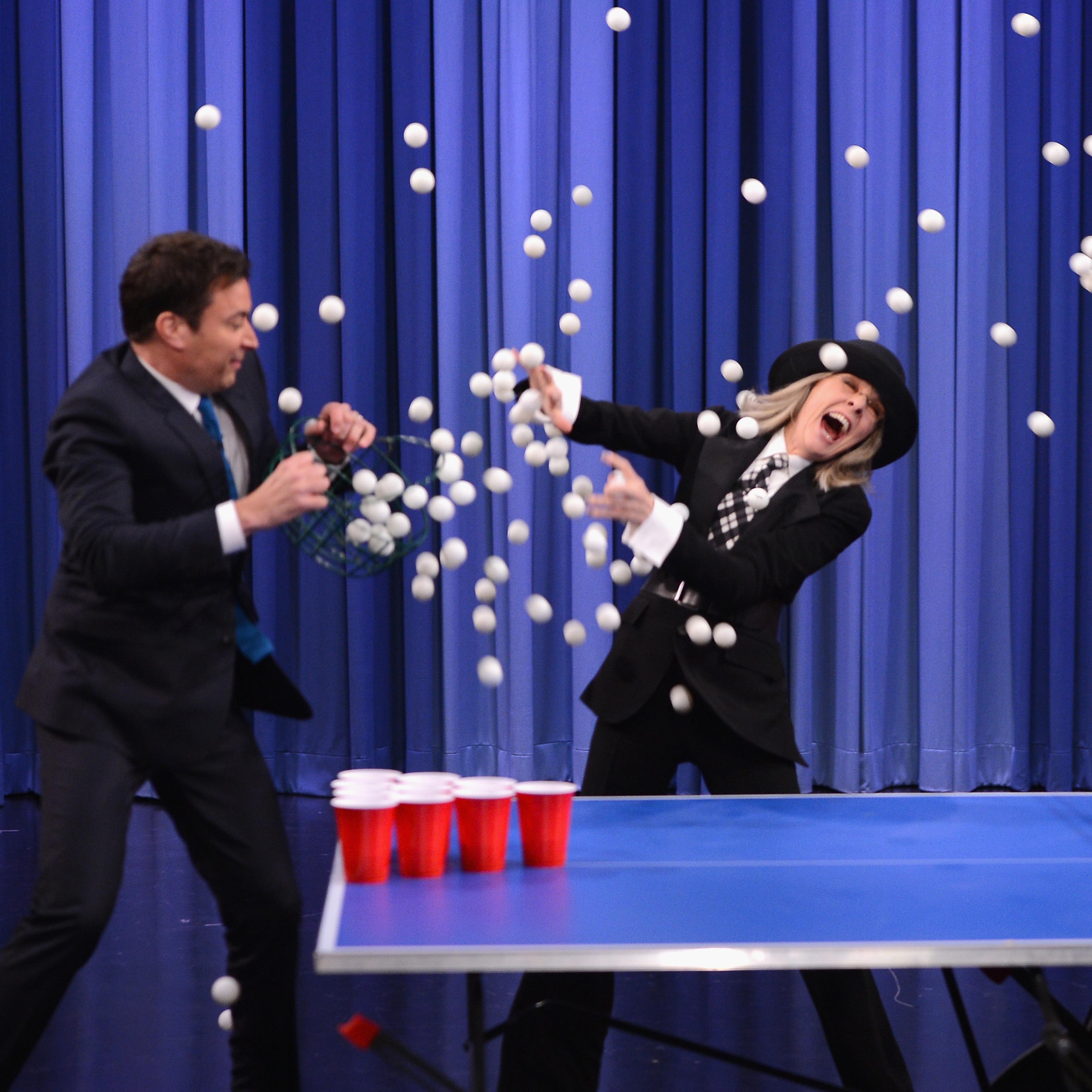 Diane Keaton Visits "The Tonight Show Starring Jimmy Fallon"