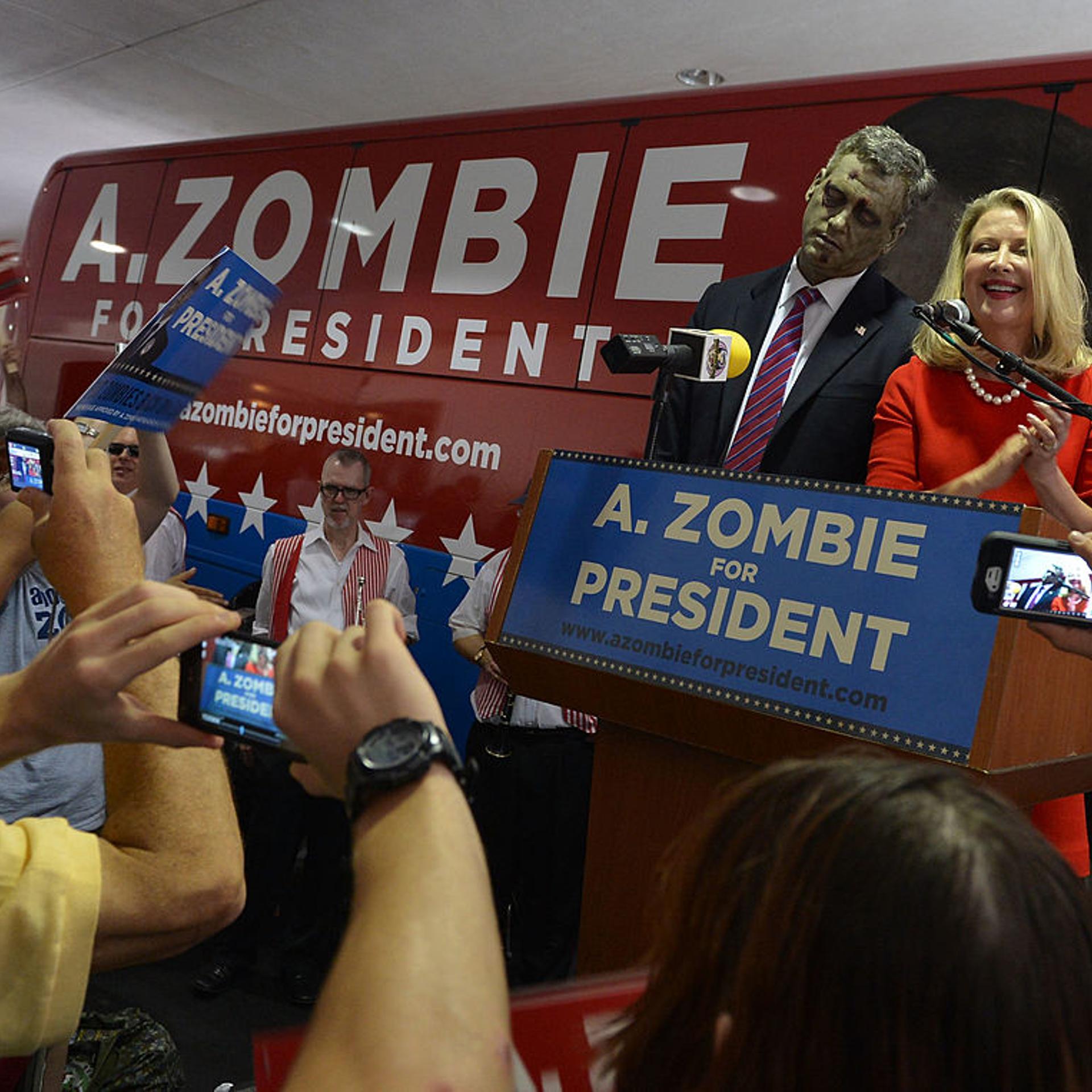 A. Zombie, Presidential Candidate At Dragon*Con 2012