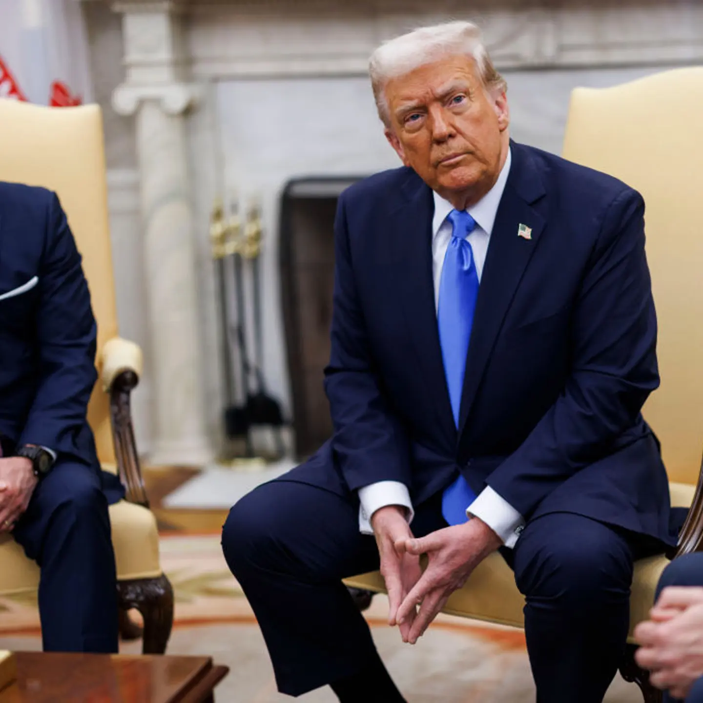 President Trump Meets With Jordan's King Abdullah