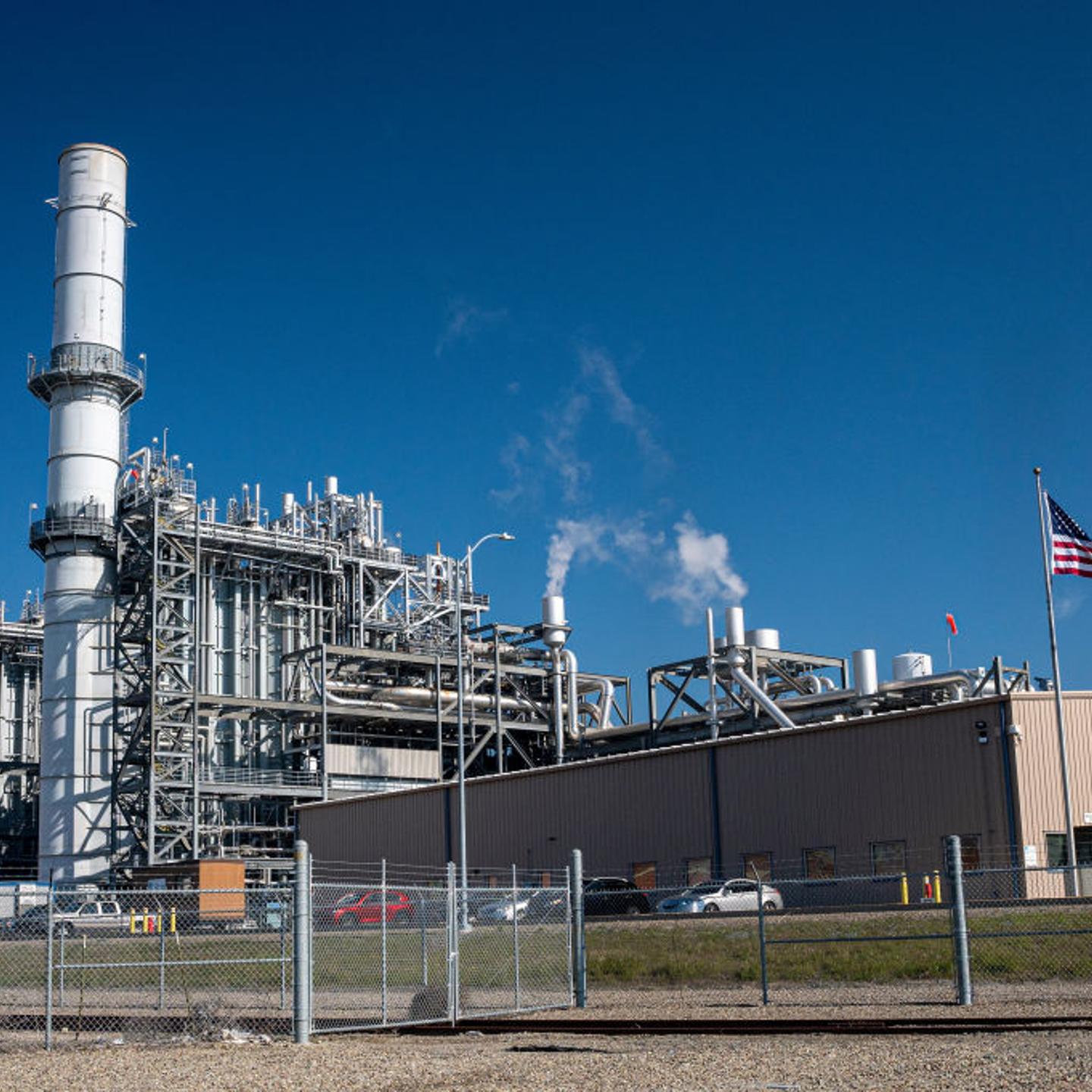 The Gateway Generating Station natural gas-fired power plant in Antioch, California, on Feb. 9, 2023.