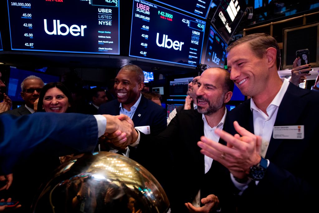 Uber CEO Dara Khosrowshahi Acknowledges Tough IPO