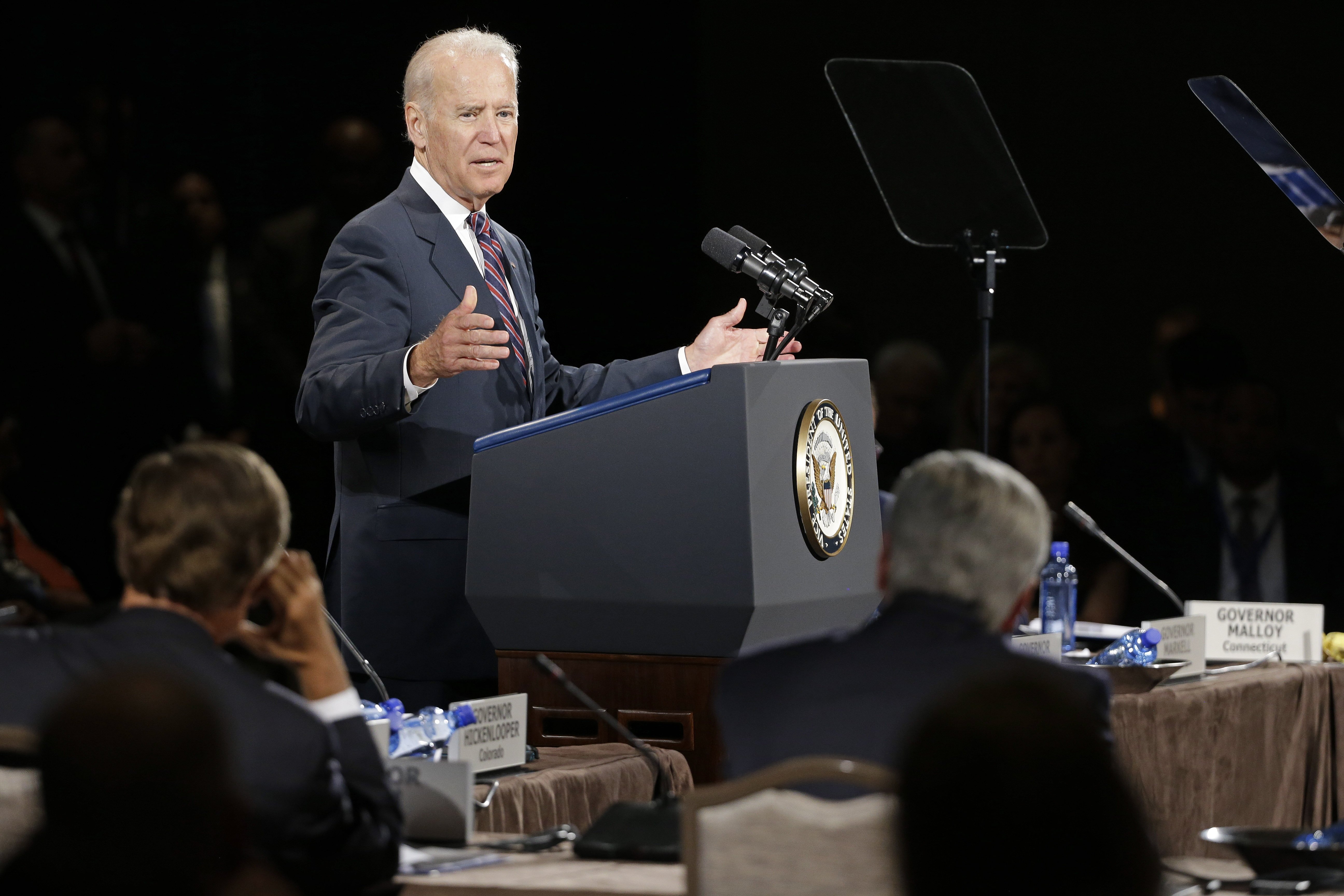 Vice President Joe Biden speaks at the National Governors Association convention on July 11, 2014, in Nashville, Tenn.