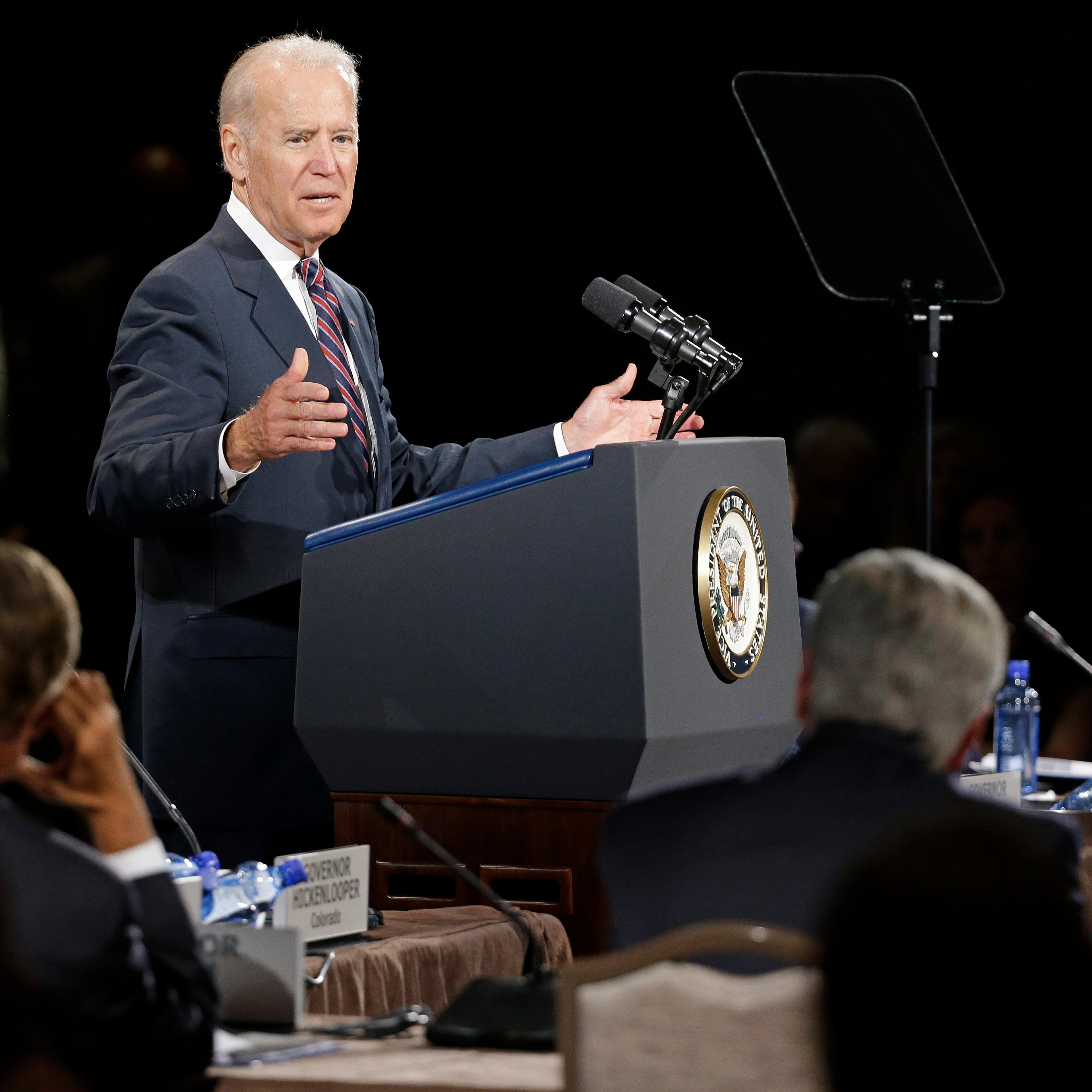 Vice President Joe Biden speaks at the National Governors Association convention on July 11, 2014, in Nashville, Tenn.