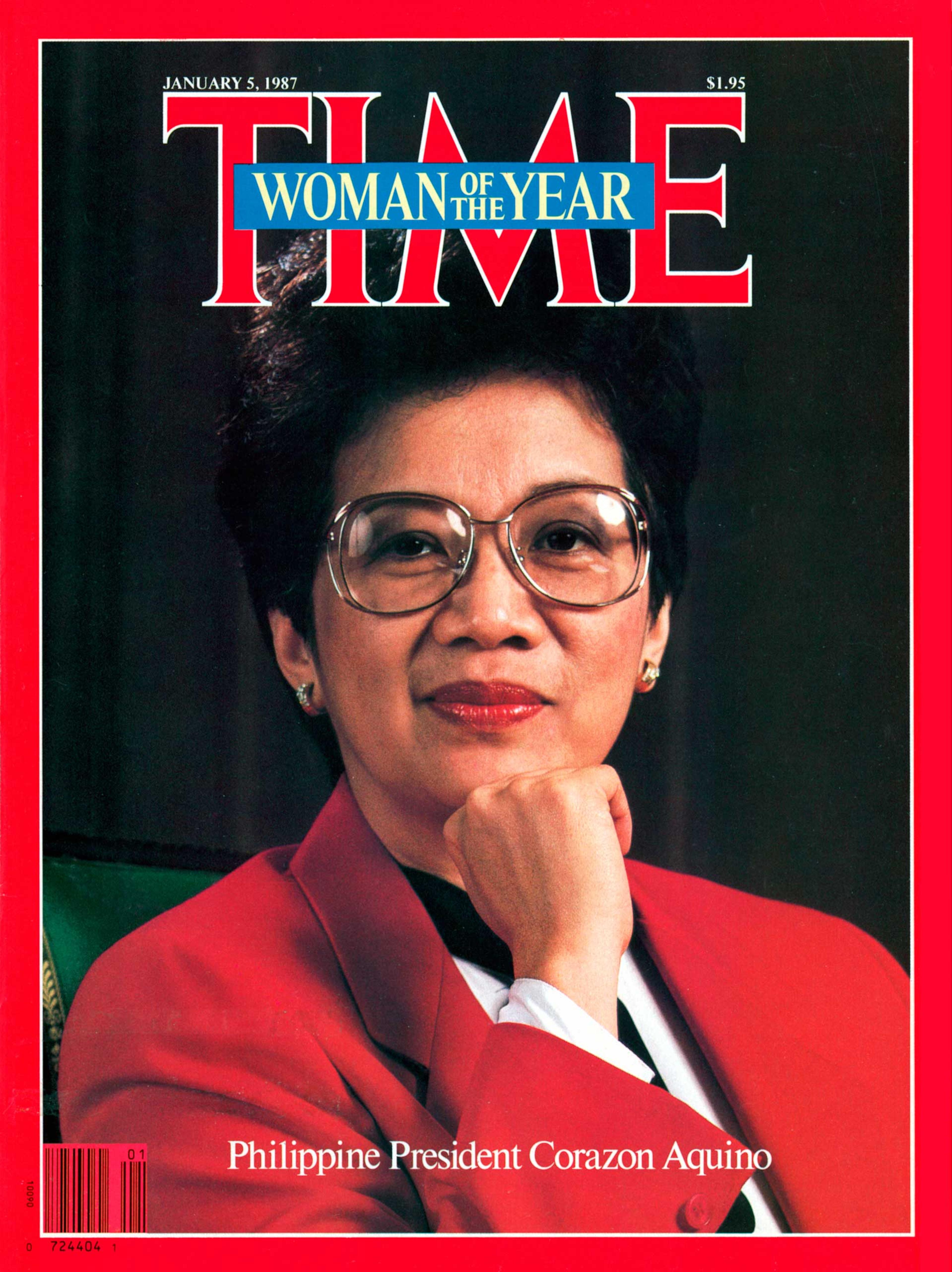 TIME person of the year 1986: Corazon Aquino