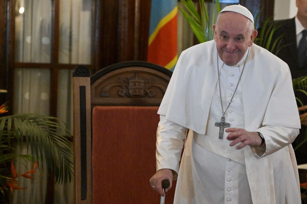 DRCONGO-VATICAN-DIPLOMACY-RELIGION-POPE