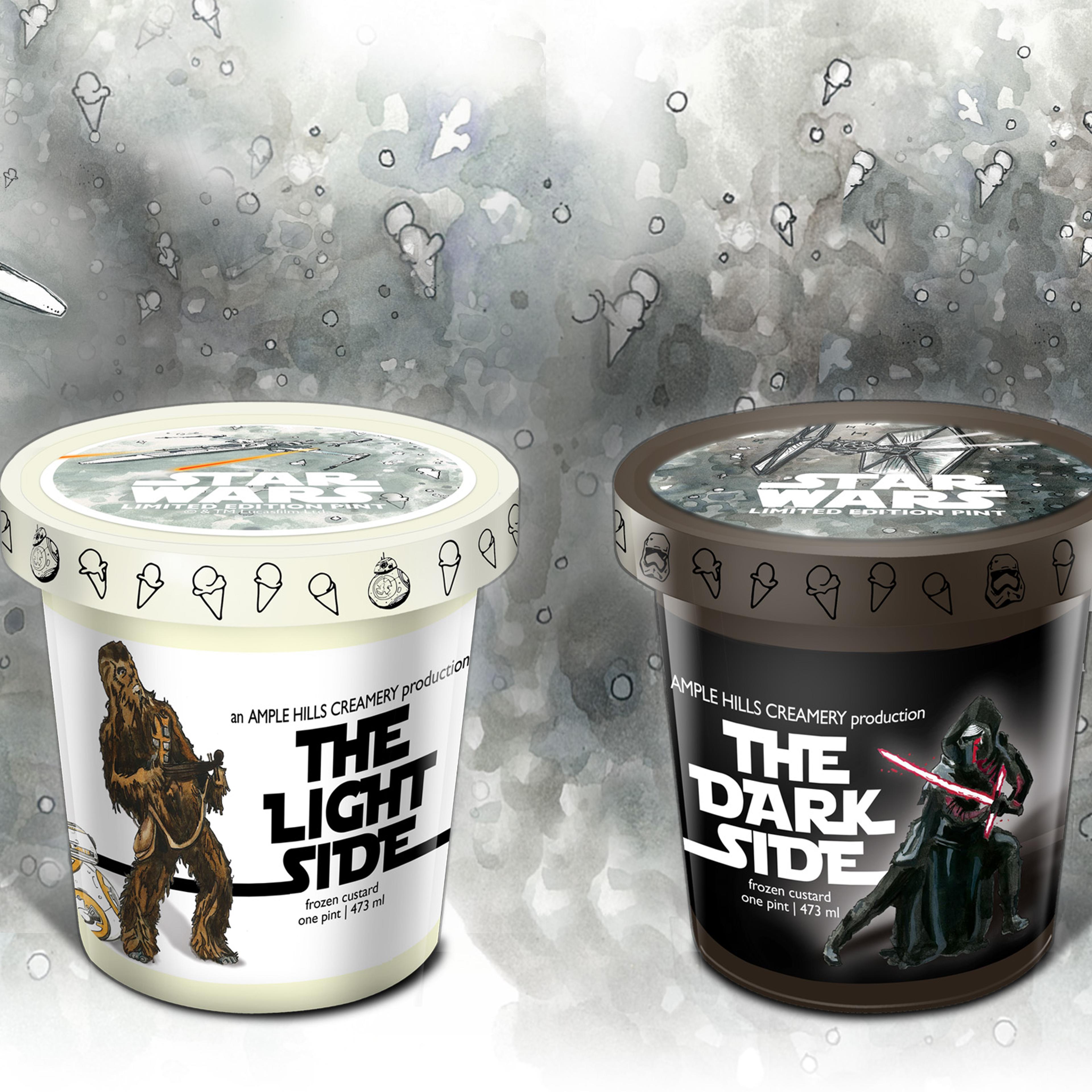 Ample Hills Creamery limited edition Star Wars ice cream flavors