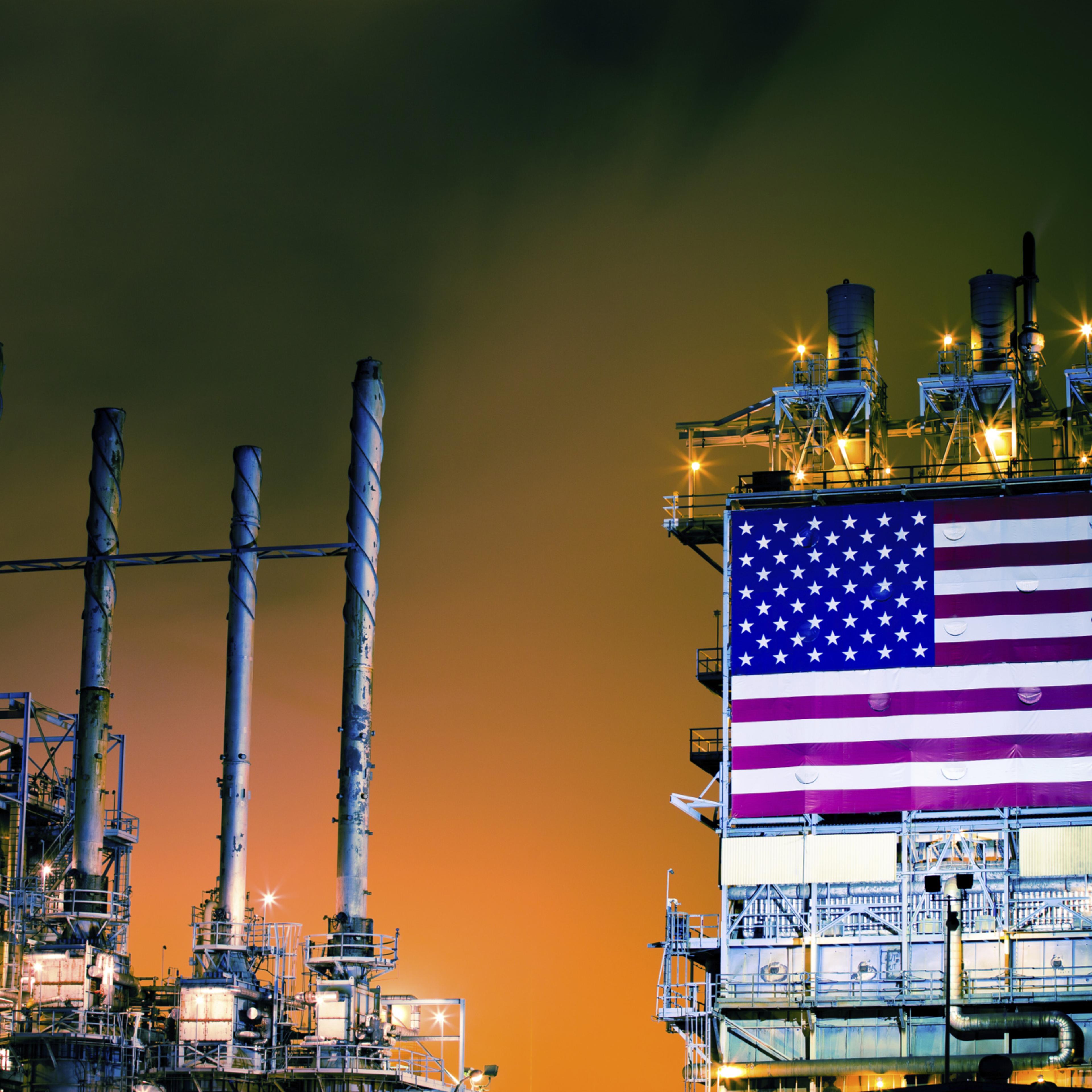 american-flag-oil-refinery