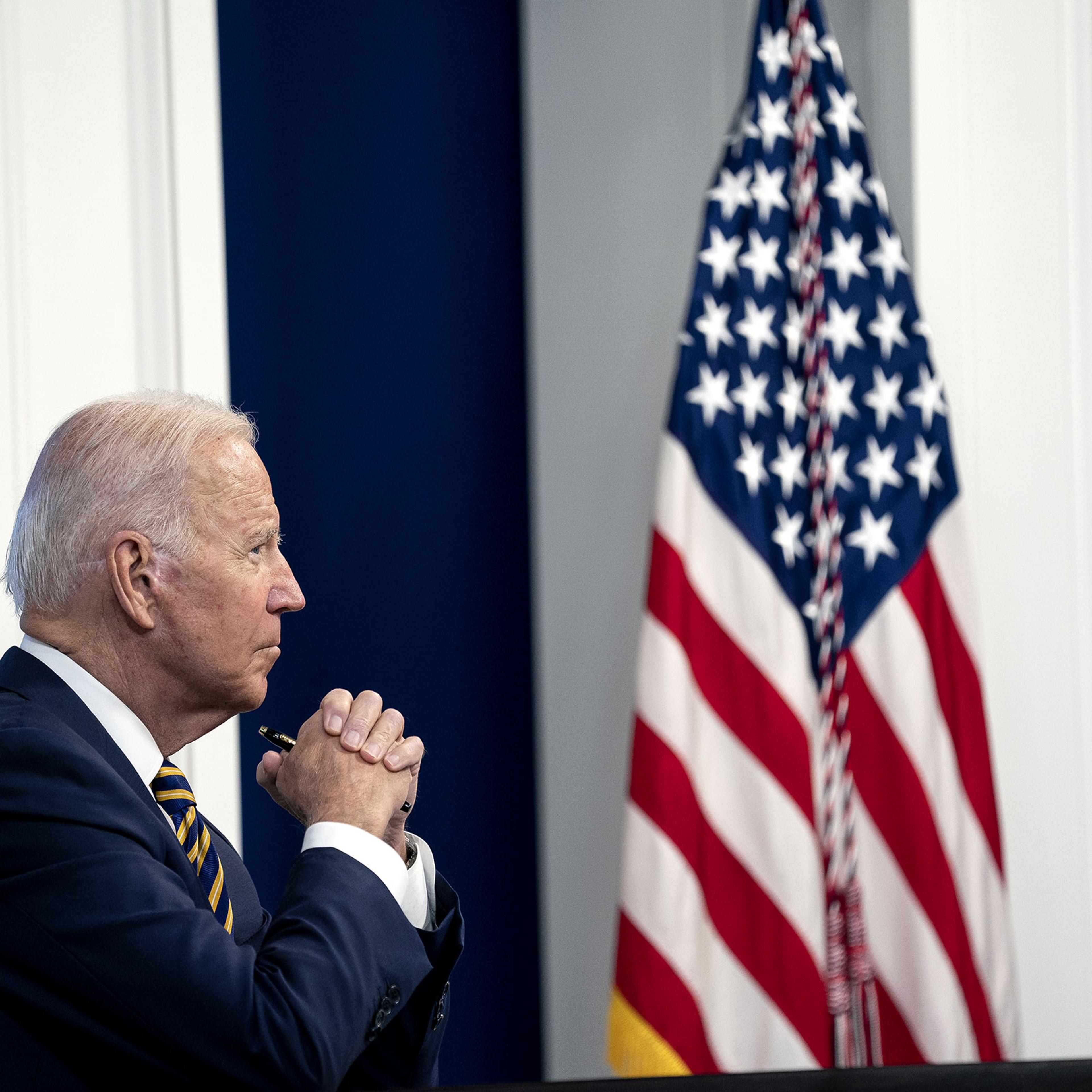 President Joe Biden during a Major Economies Forum on Energy and Climate in Washington, on Sept. 17, 2021.