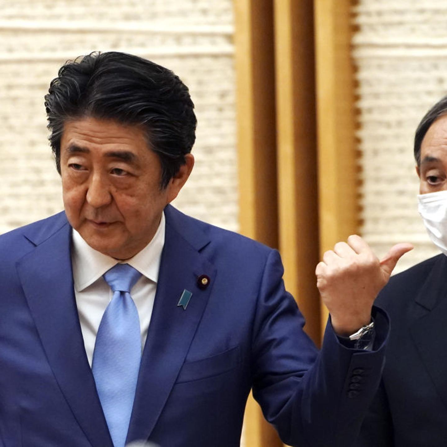 Prime Minister Shinzo Abe News Conference As Japan Extends State of Emergency