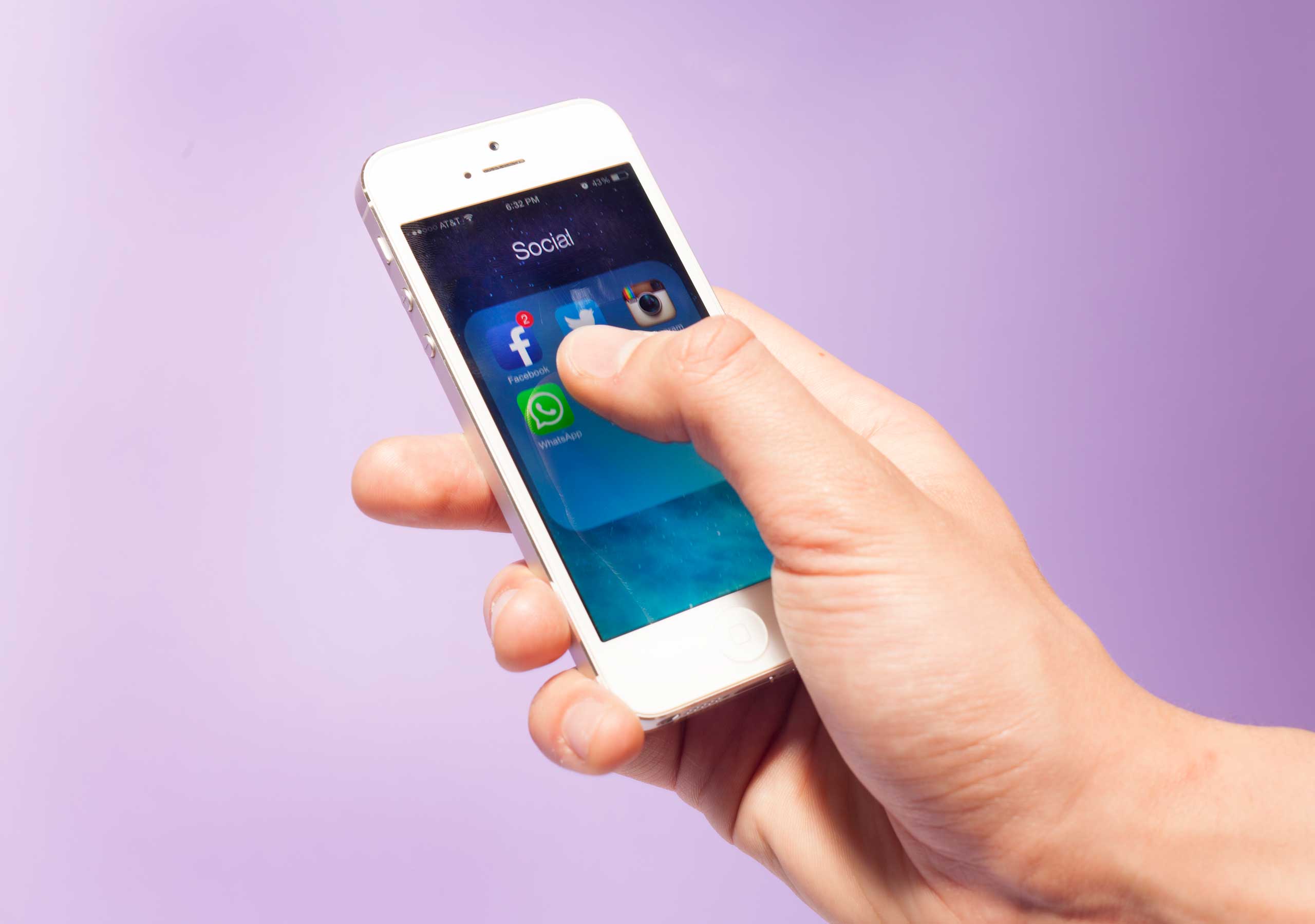 TIME.com stock photos Social Apps iPhone Facebook