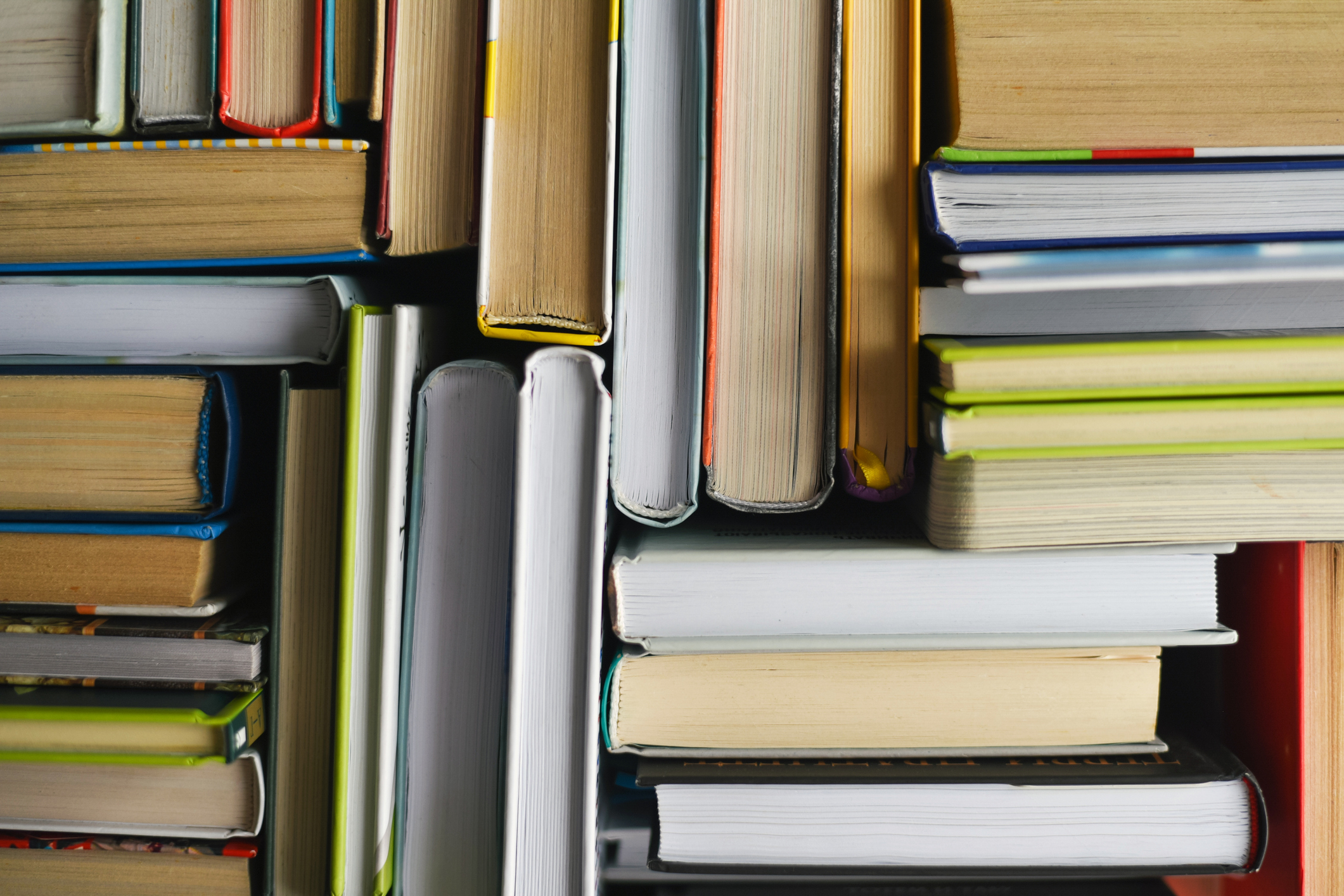 Image of many books.