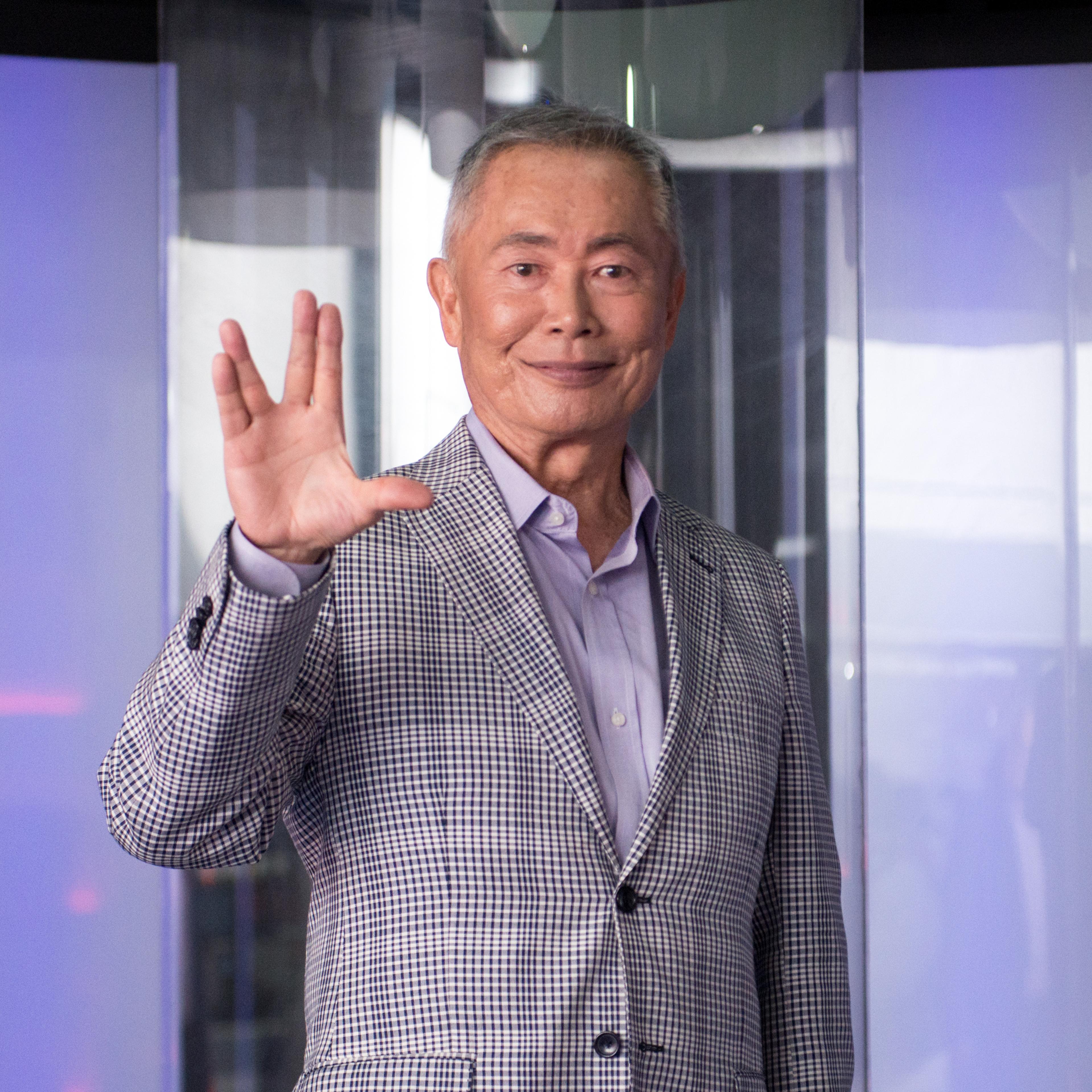Actor George Takei attends the Star Trek: The Star Fleet Academy Experience at Intrepid Sea-Air-Space Museum on June 30, 2016 in New York City.