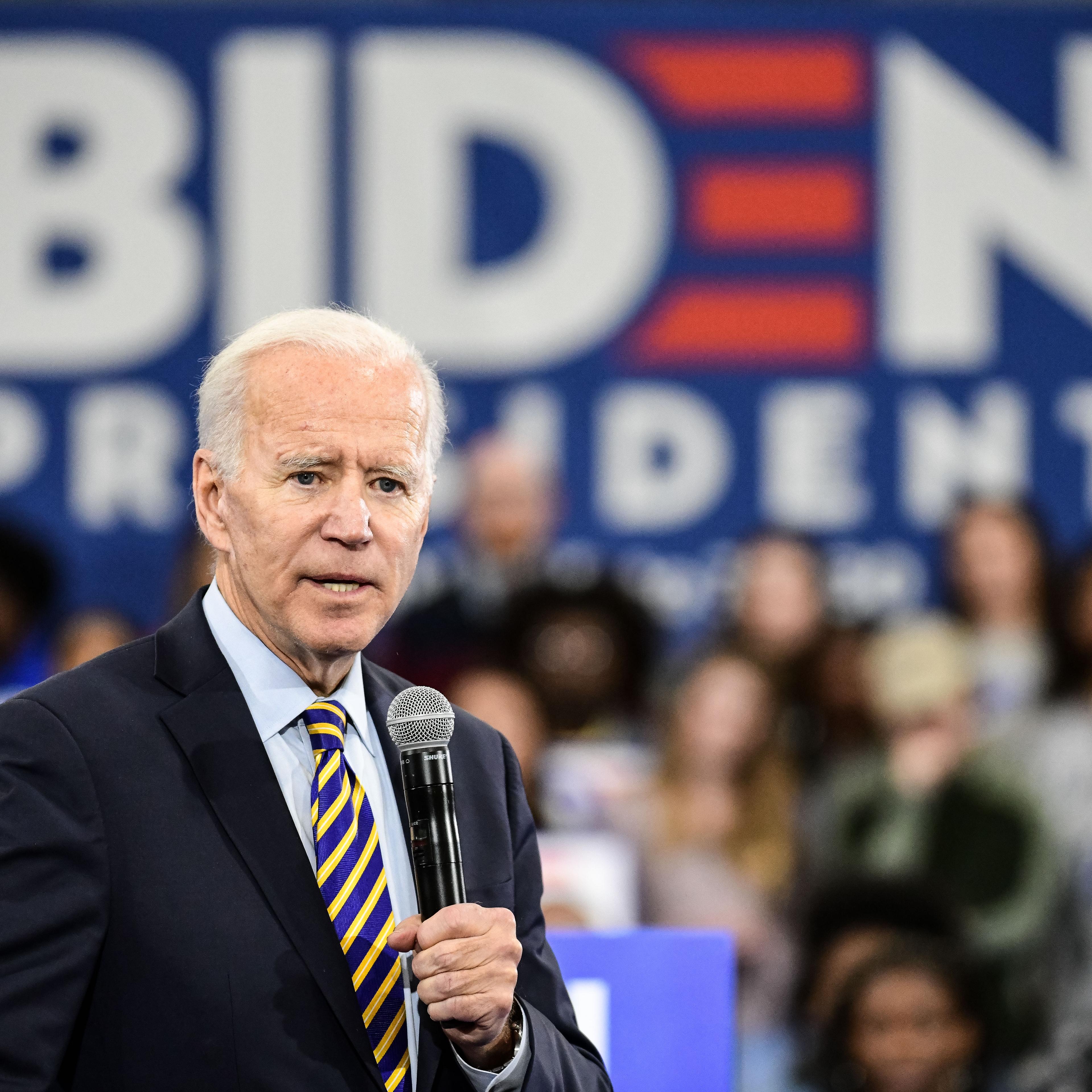 Presidential Candidate Joe Biden Holds A Town Hall At Lander University In South Carolina