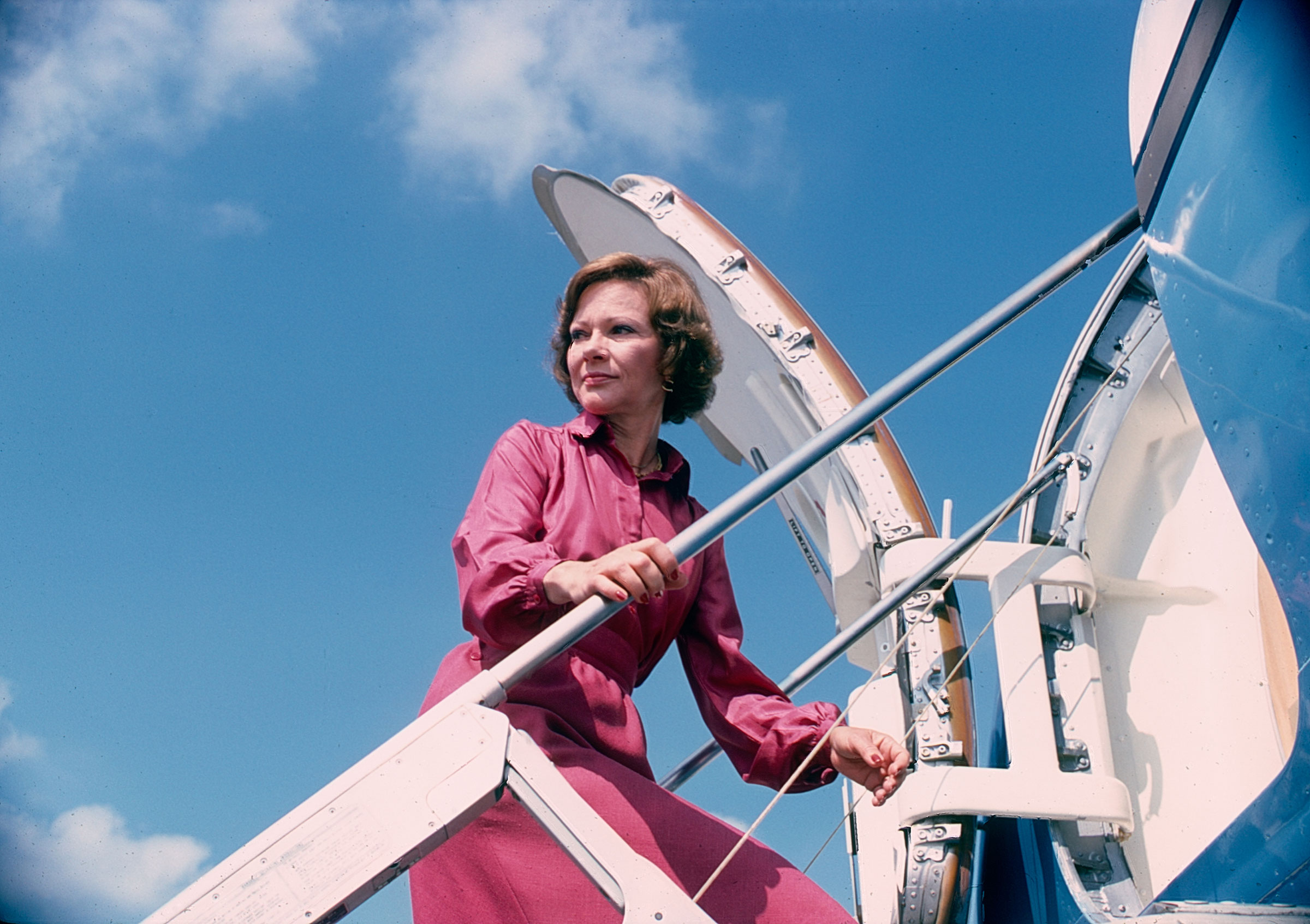 Rosalynn Carter on Texas Trip