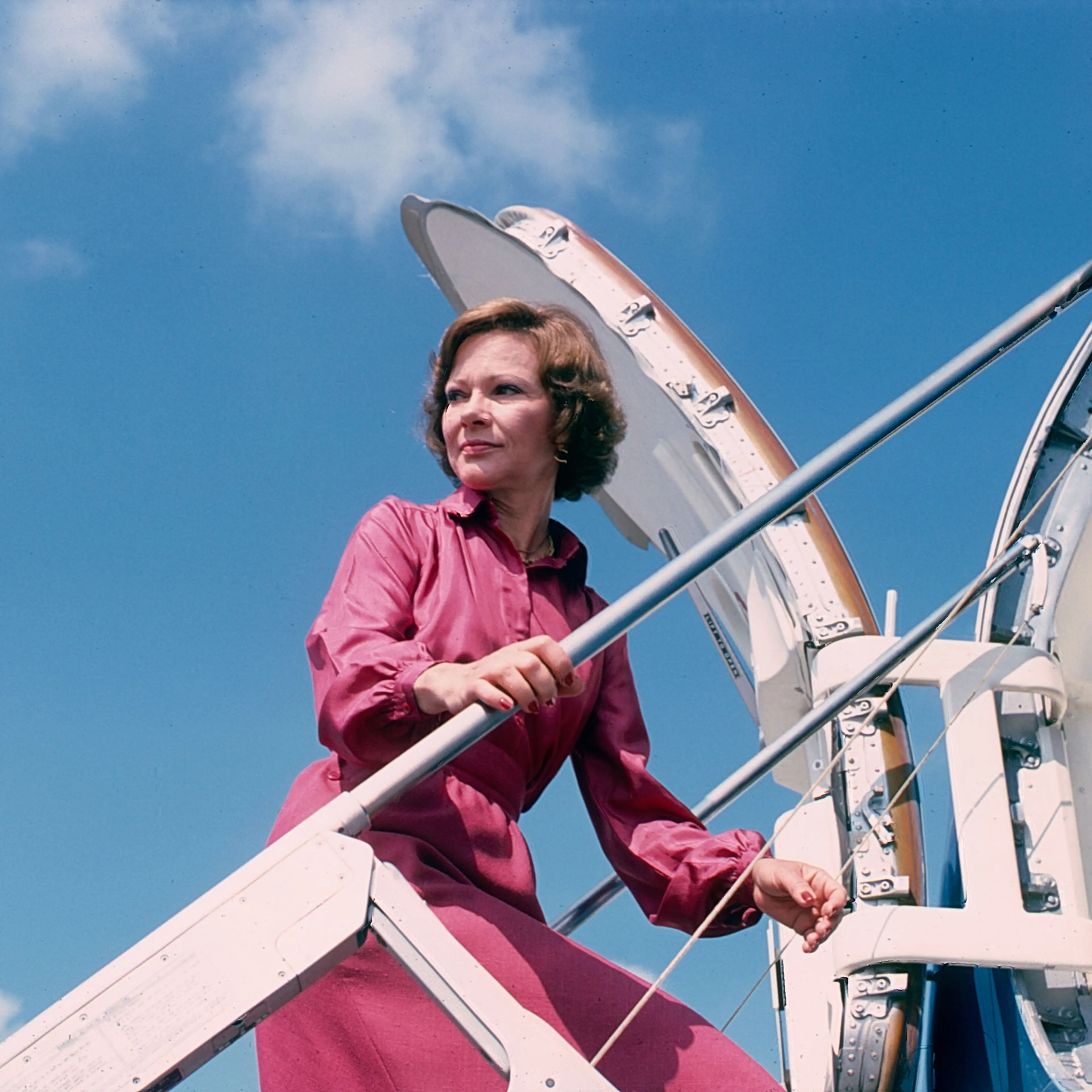 Rosalynn Carter on Texas Trip