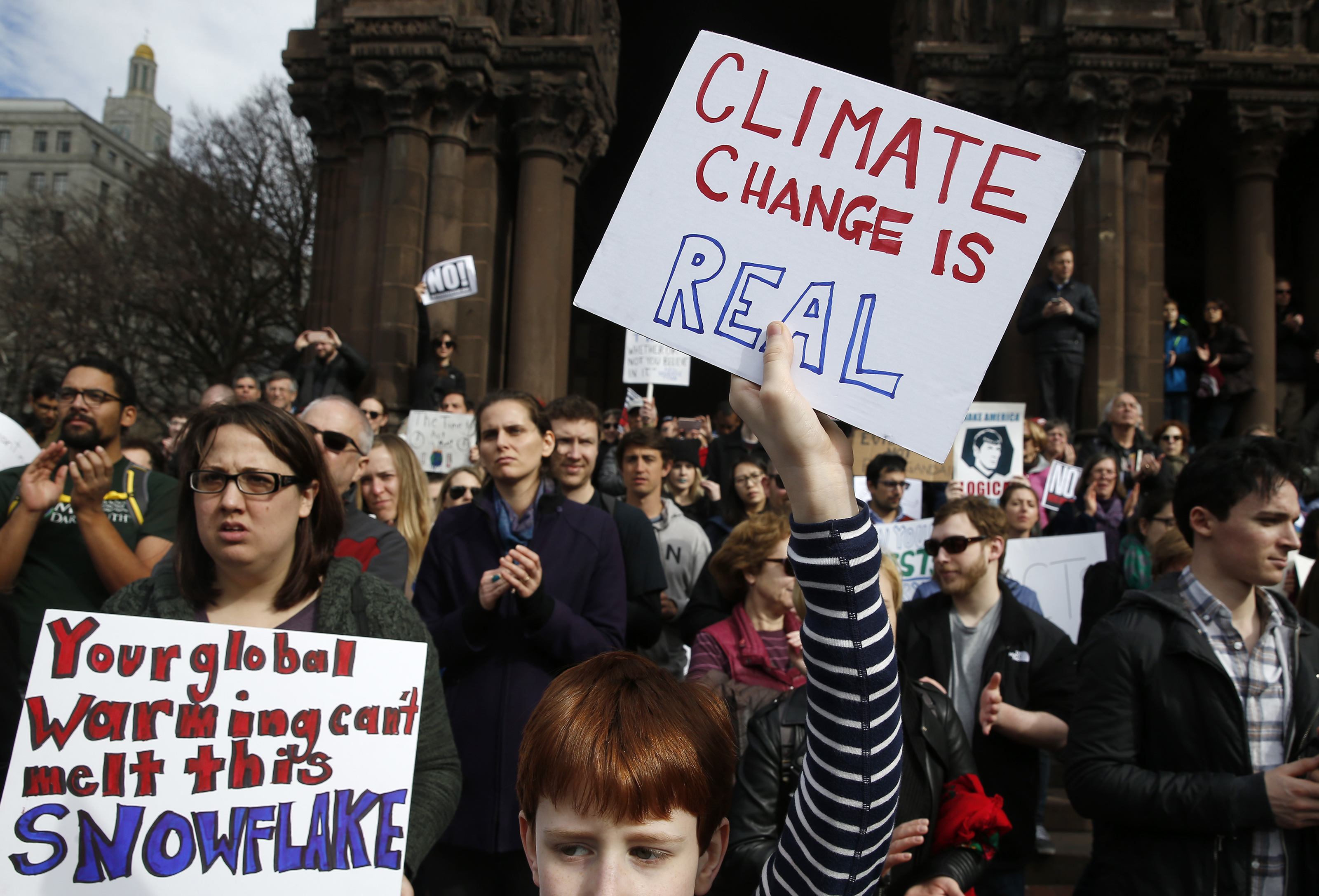 Rally To Stand Up For Science In Boston
