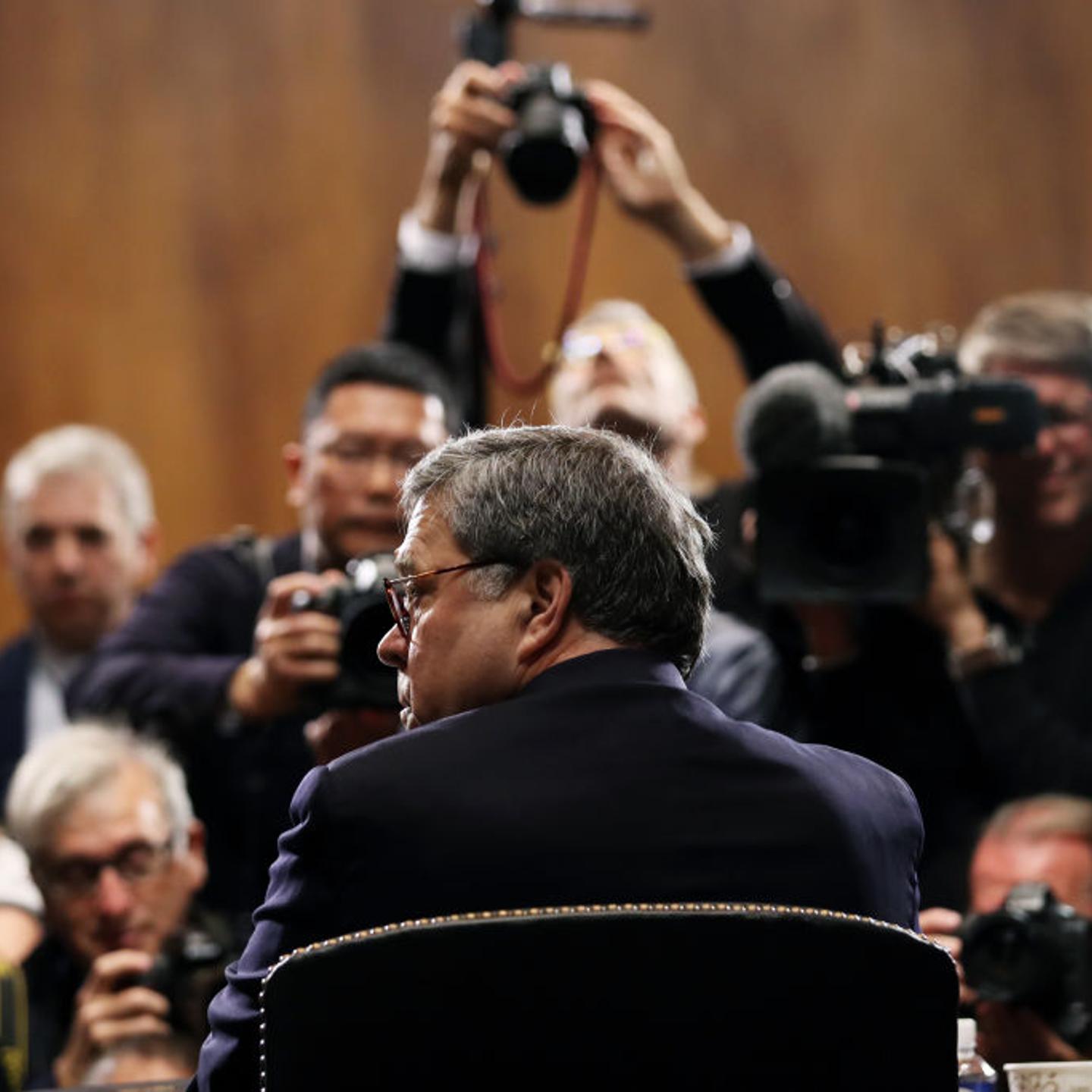 William Barr testifies to Congress about special counsel Robert Mueller's report on Russia interfering in the 2016 presidential election.