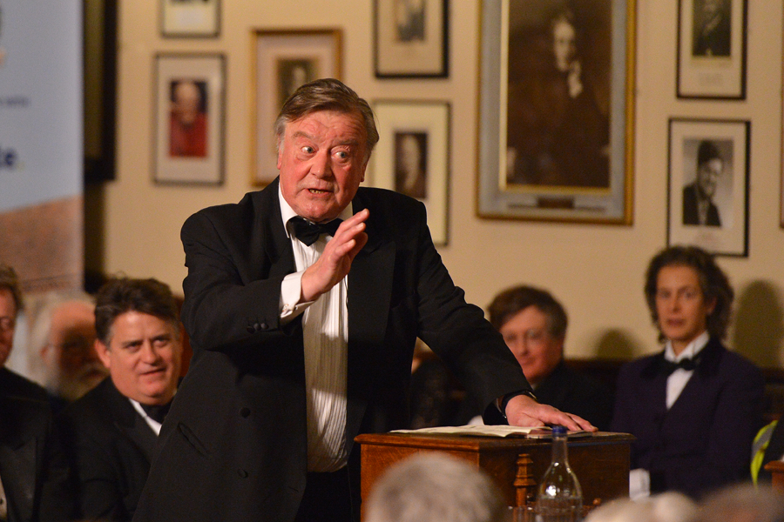 Kenneth Clarke debating ''This house is not what it used to be'' during the bicentenary debate at The Cambridge Union on Feb. 7, 2015.