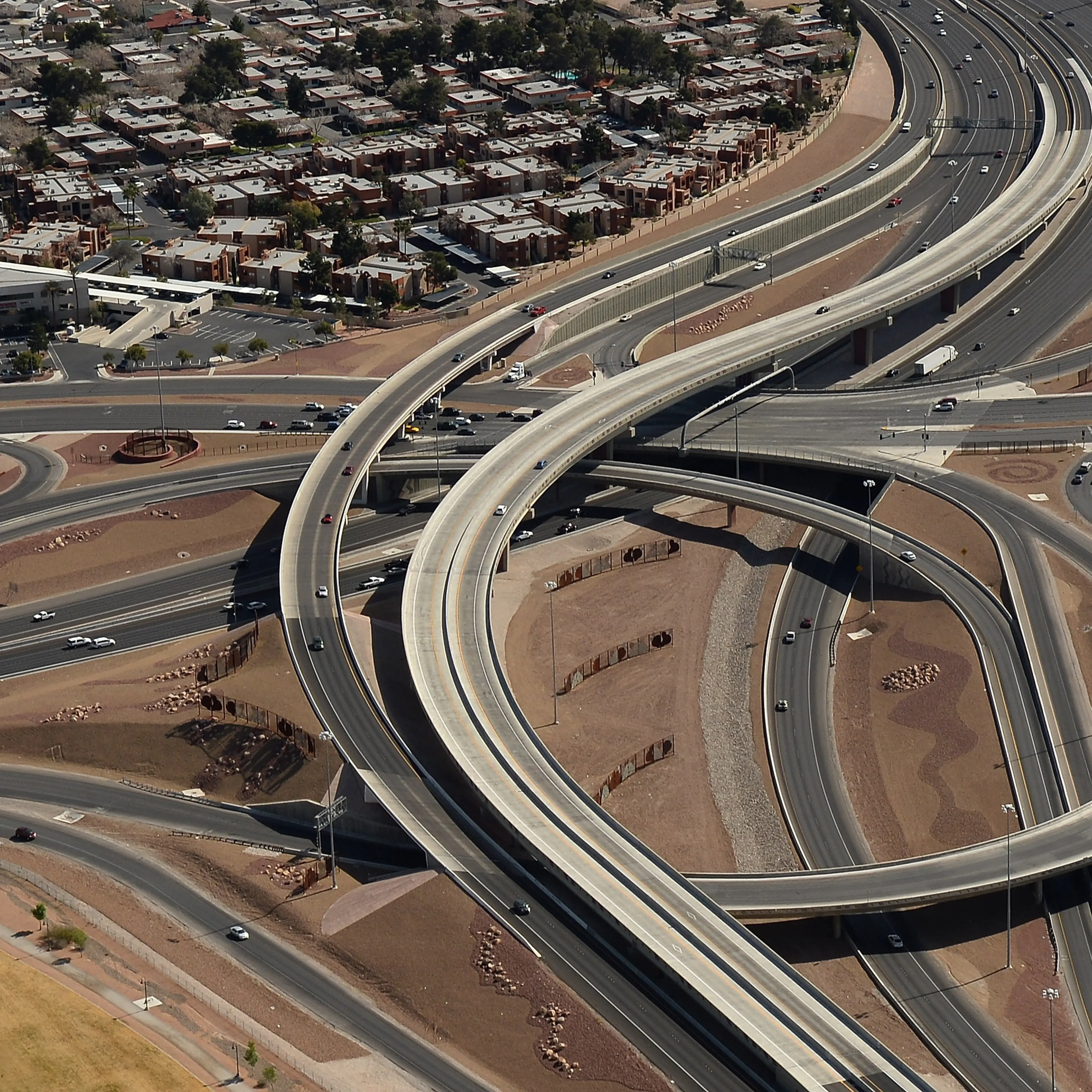 Aerial Views Of Las Vegas