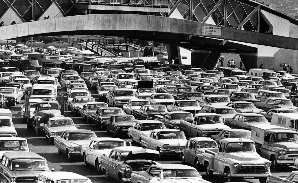 U.S. MEXICO BORDER TRAFFIC JAM