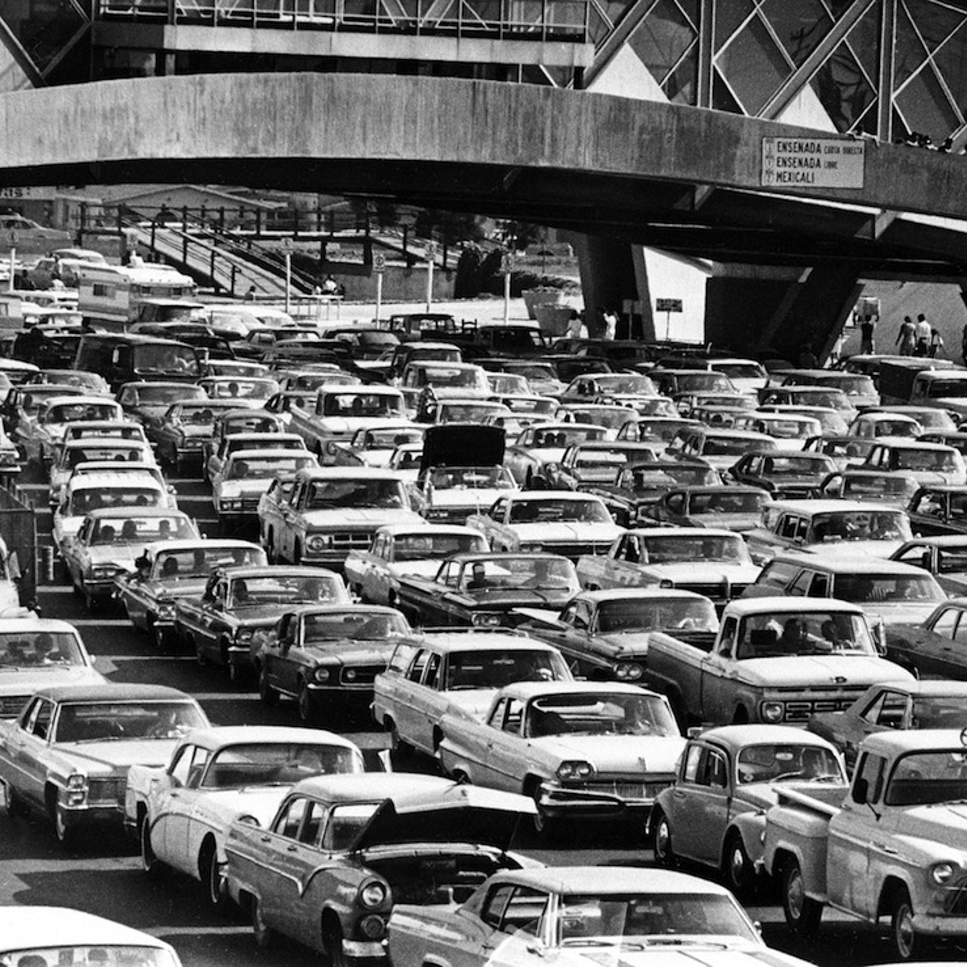 U.S. MEXICO BORDER TRAFFIC JAM