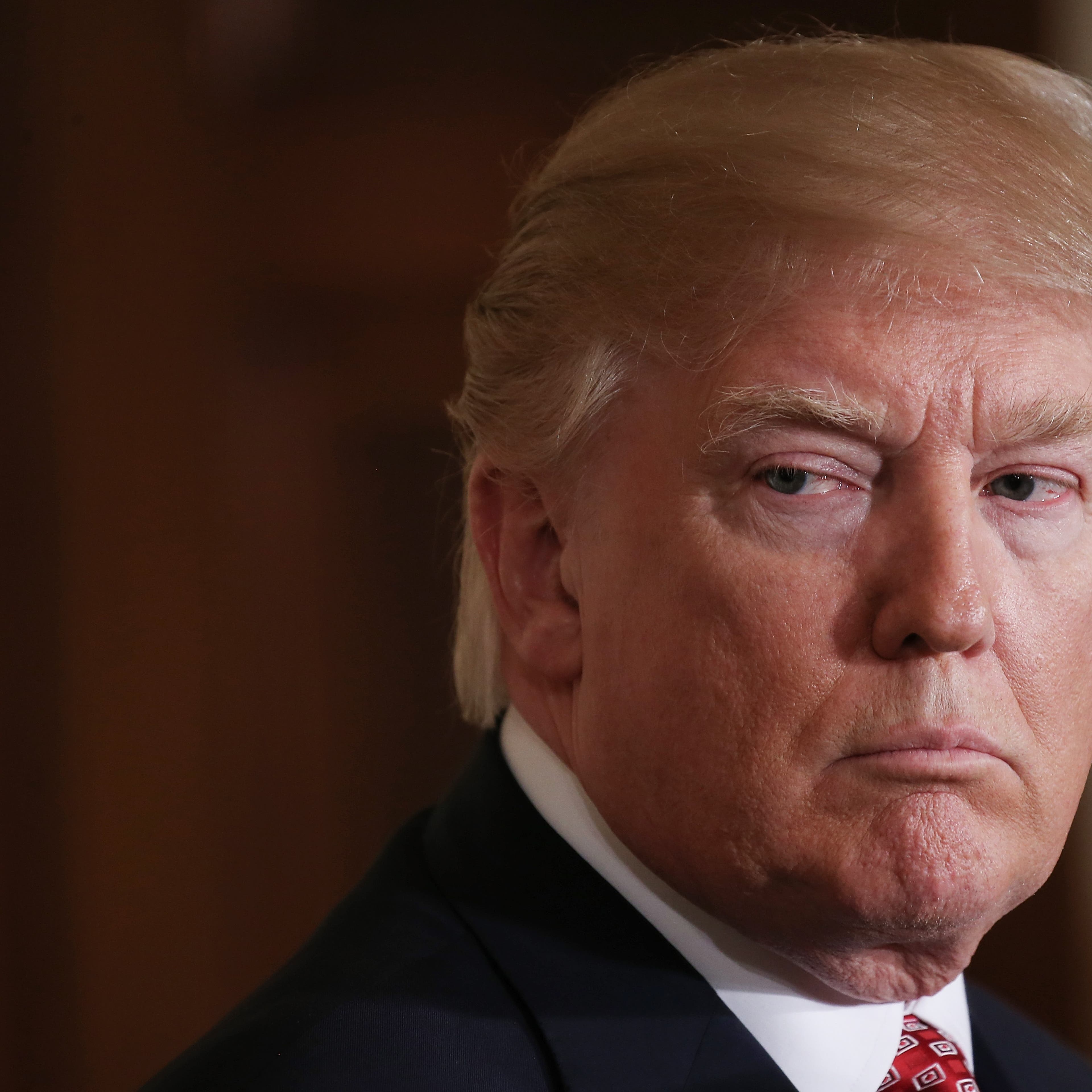 President Trump Holds Joint Press Conference With Japanese PM Shinzo Abe