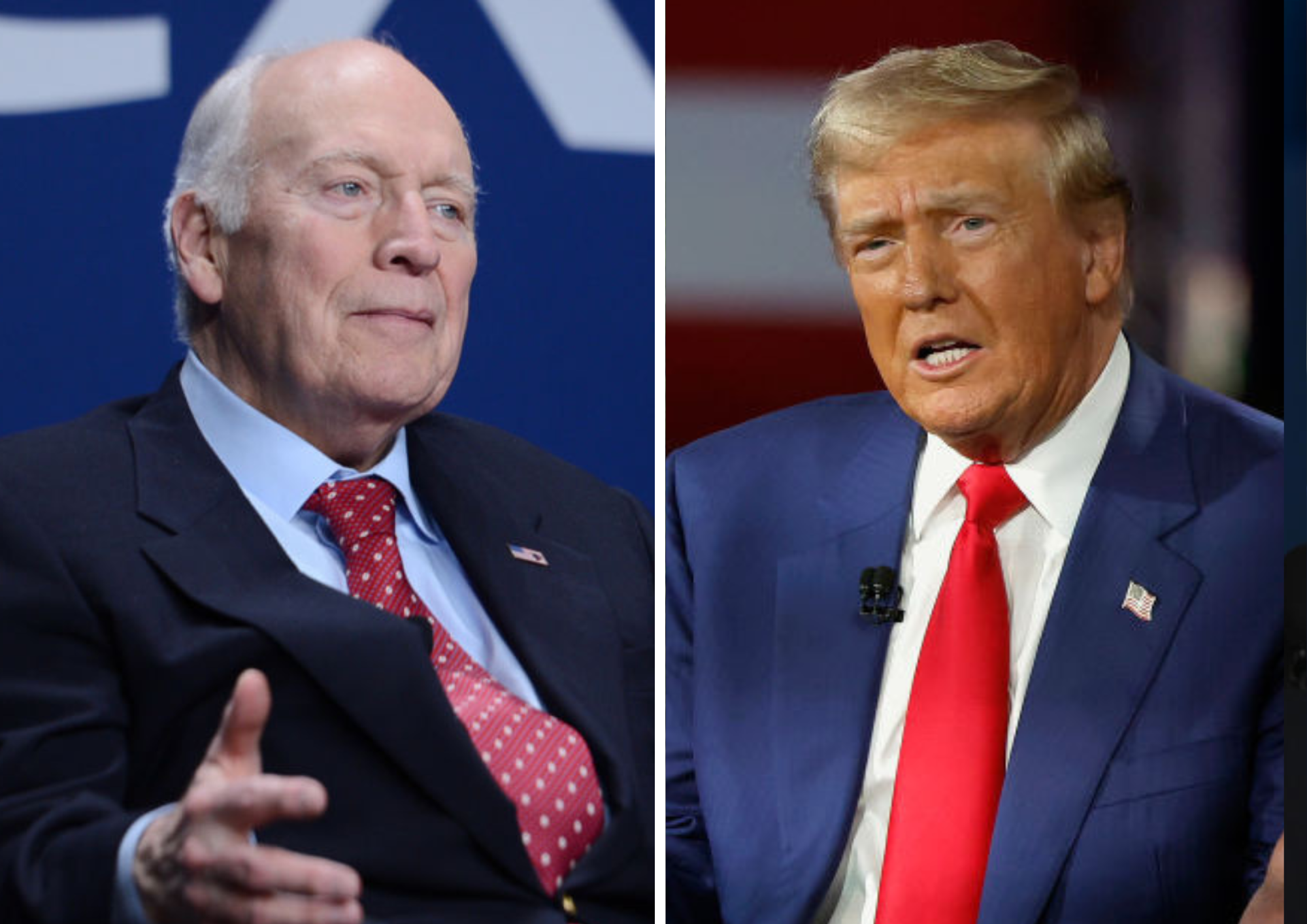 Republican Dick Cheney released a statement announcing his endorsement of Democratic nominee Vice President Kamala Harris, denouncing Republican nominee Donald Trump.