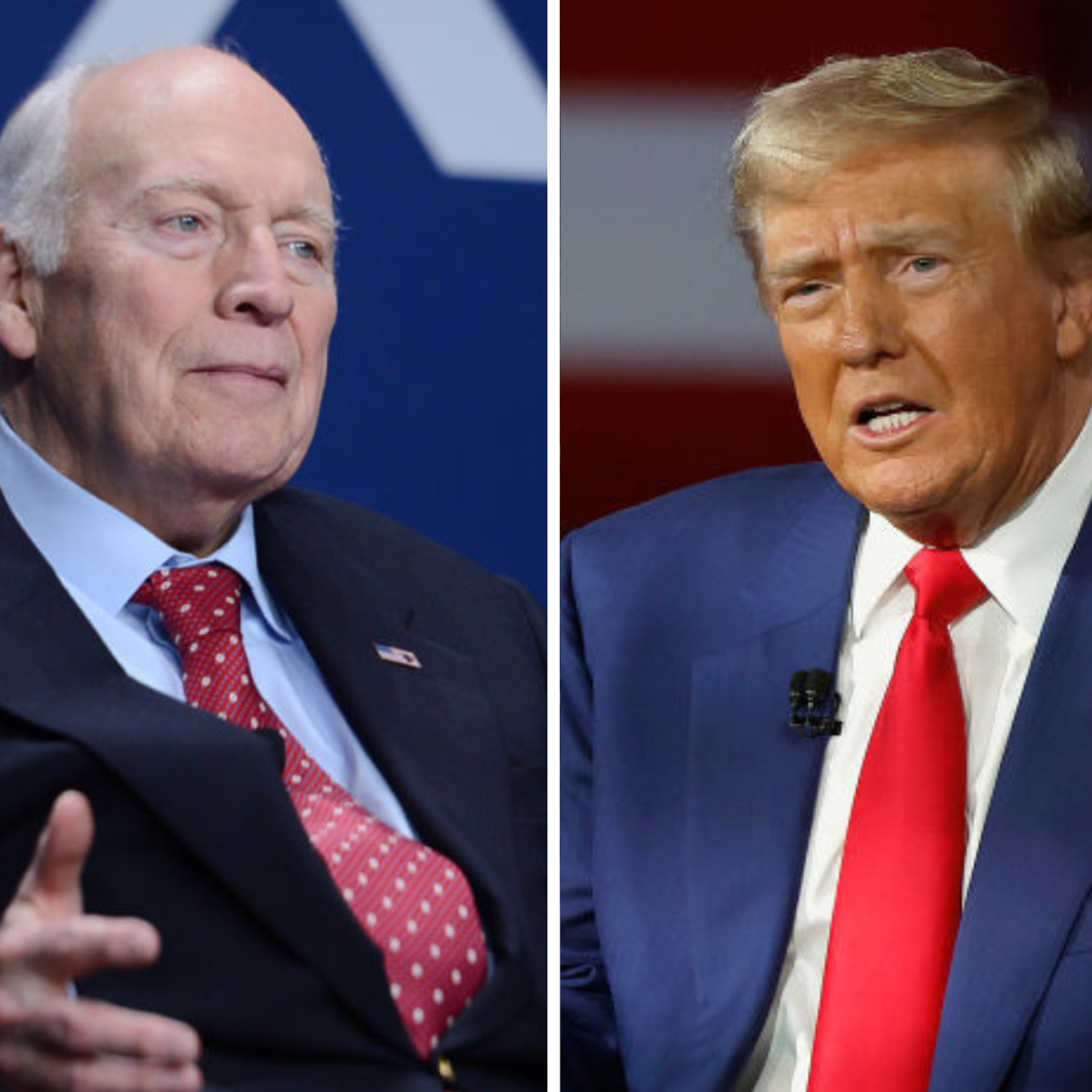 Republican Dick Cheney released a statement announcing his endorsement of Democratic nominee Vice President Kamala Harris, denouncing Republican nominee Donald Trump.