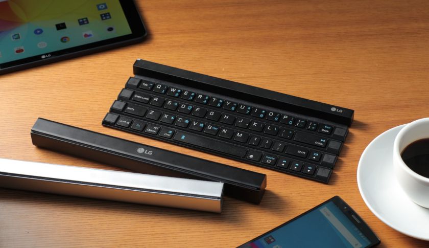 LG's Rolly Keyboard.