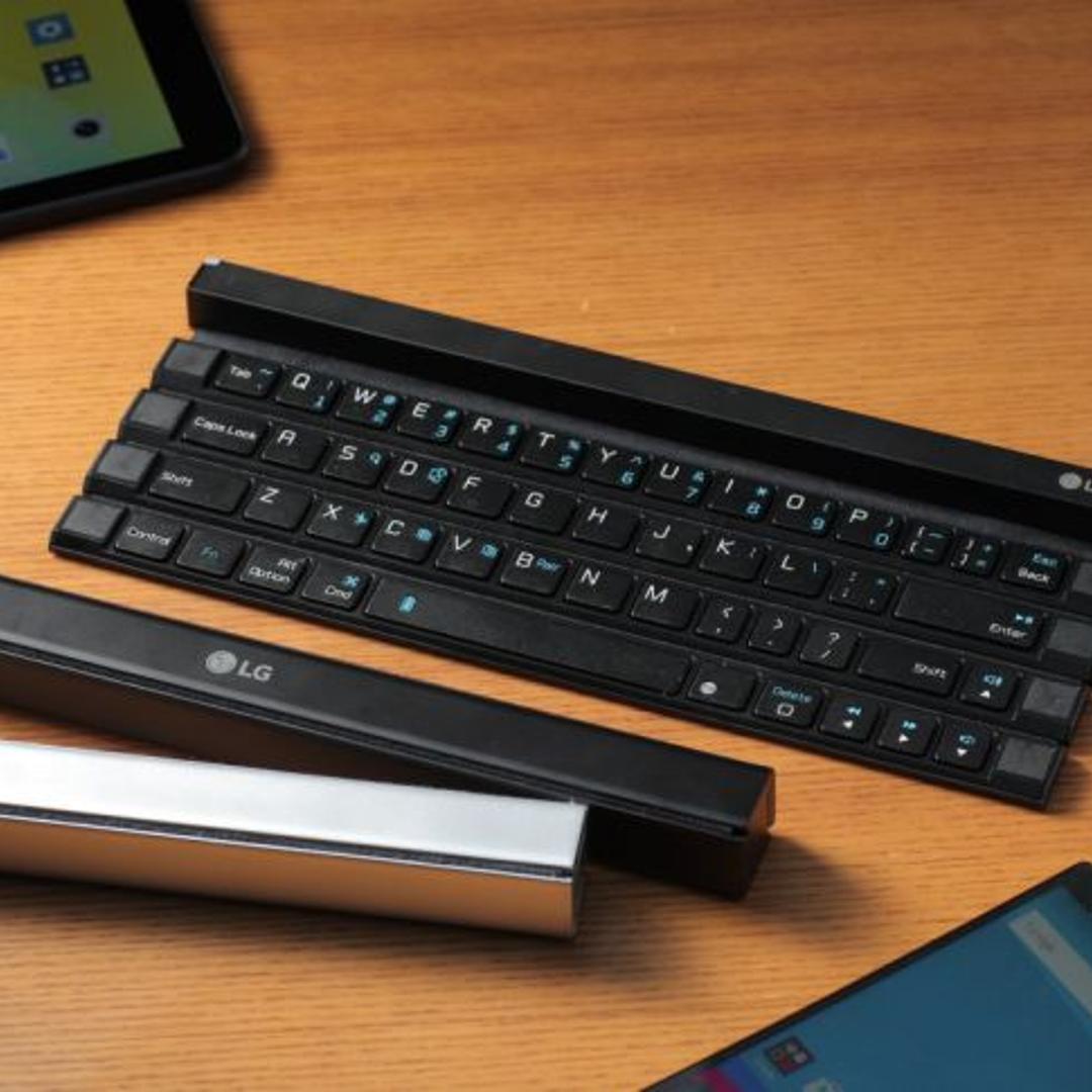 LG's Rolly Keyboard.