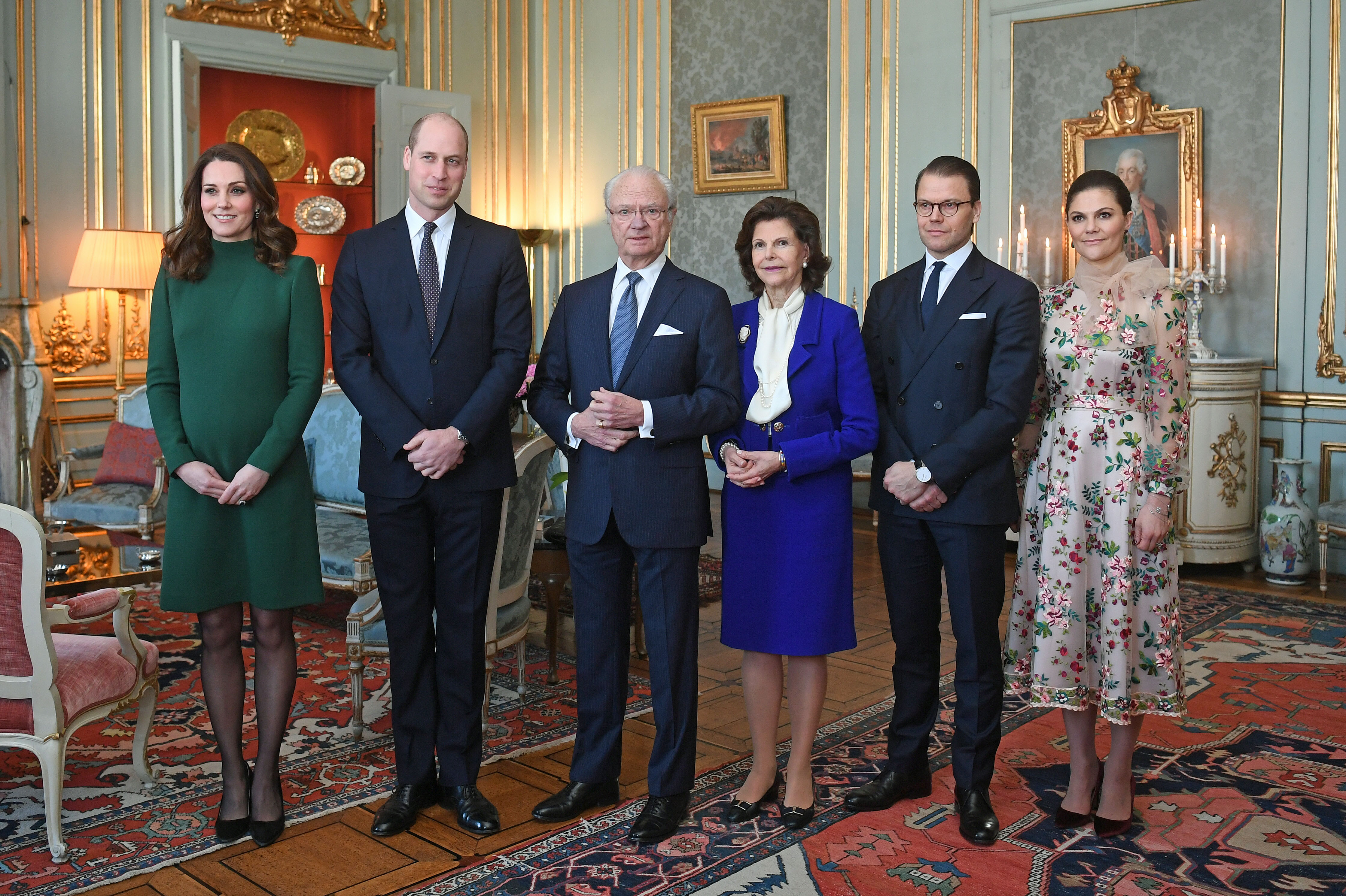 The Duke And Duchess Of Cambridge Visit Sweden And Norway - Day 1