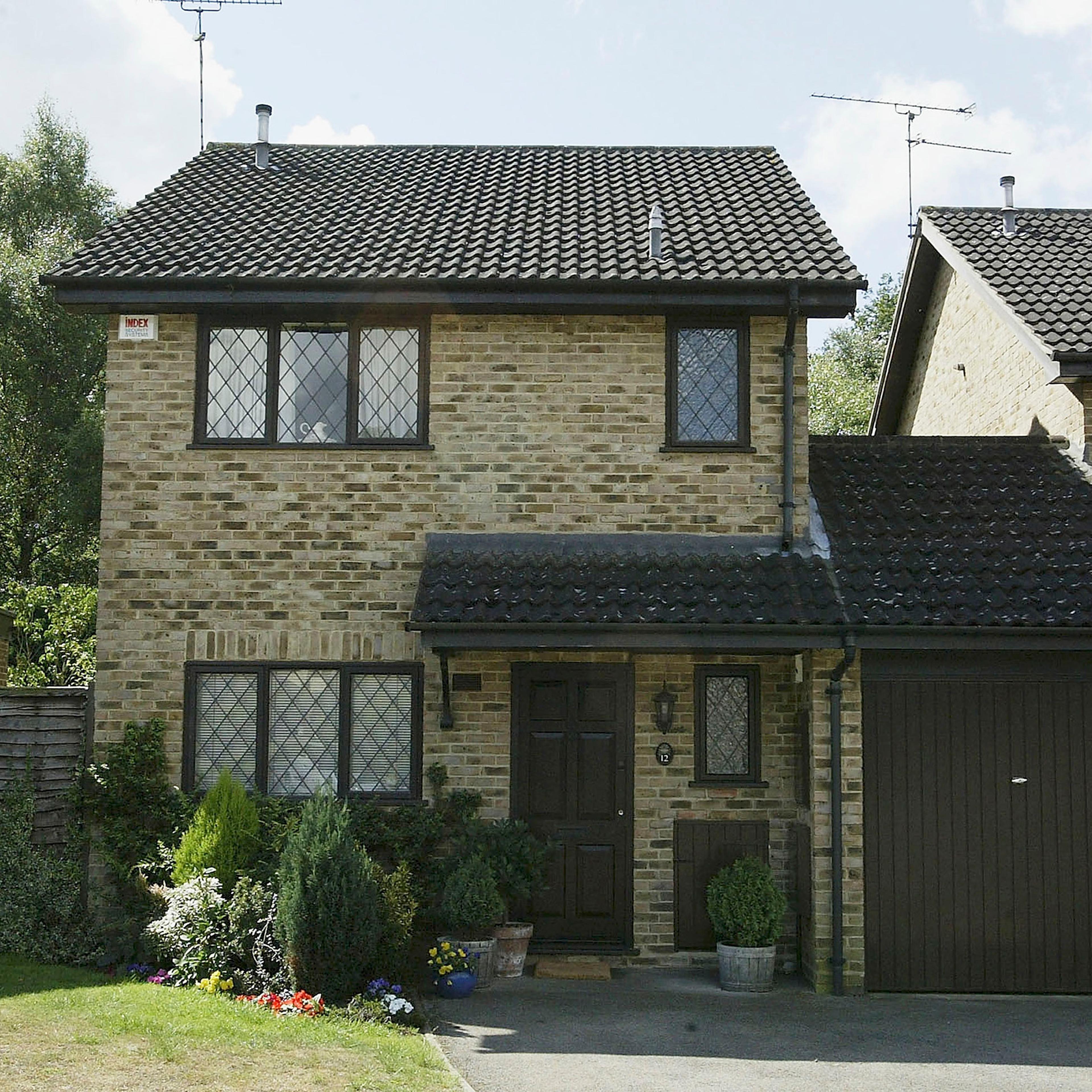 The house where Harry Potter lived in the Warner Brothers film 'Harry Potter and the Philosopher's Stone' in Bracknell, England, on July 22, 2003.