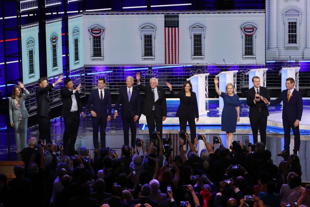 Democratic Presidential Candidates Participate In First Debate Of 2020 Election Over Two Nights