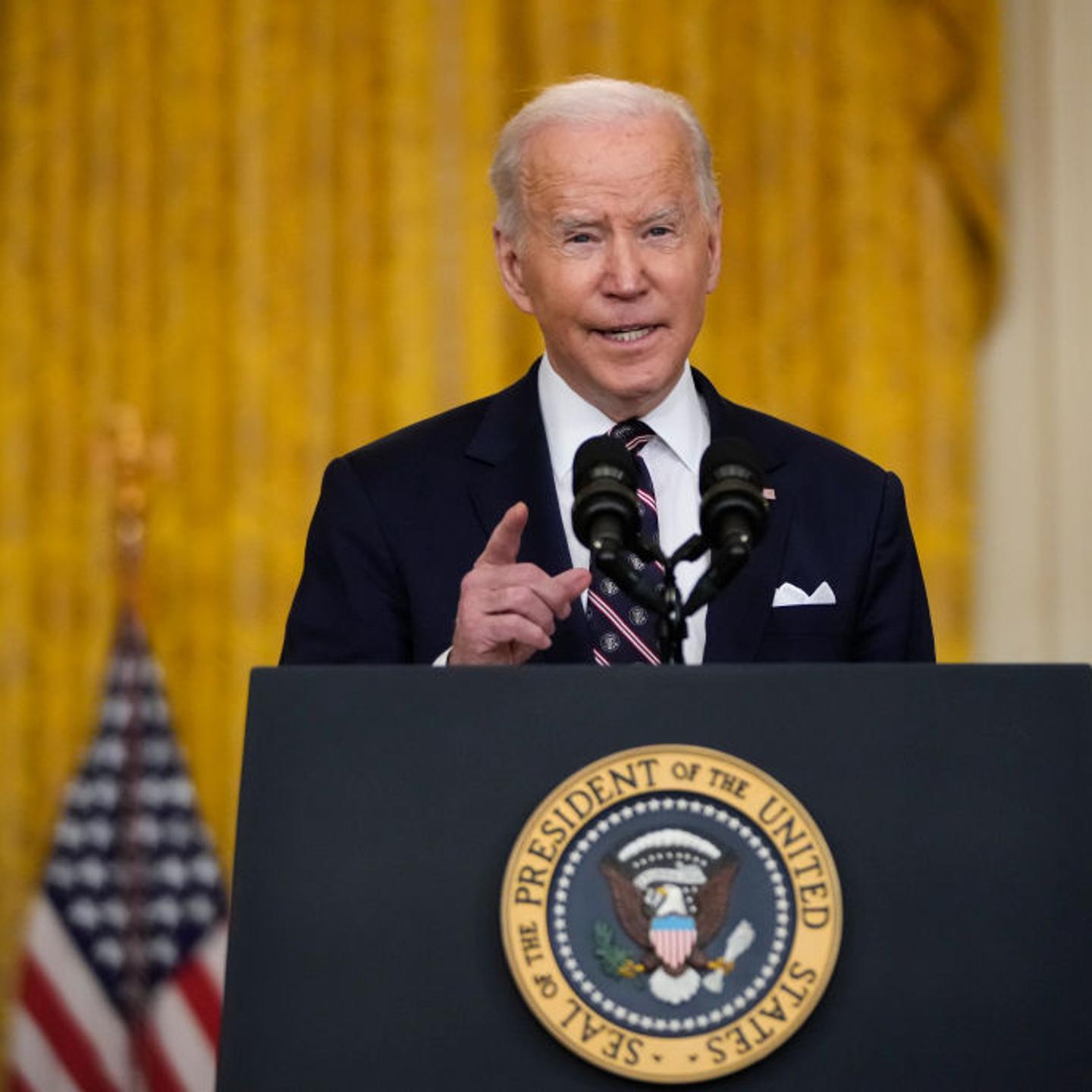 President Biden Delivers An Update On The Ukraine-Russia Crisis