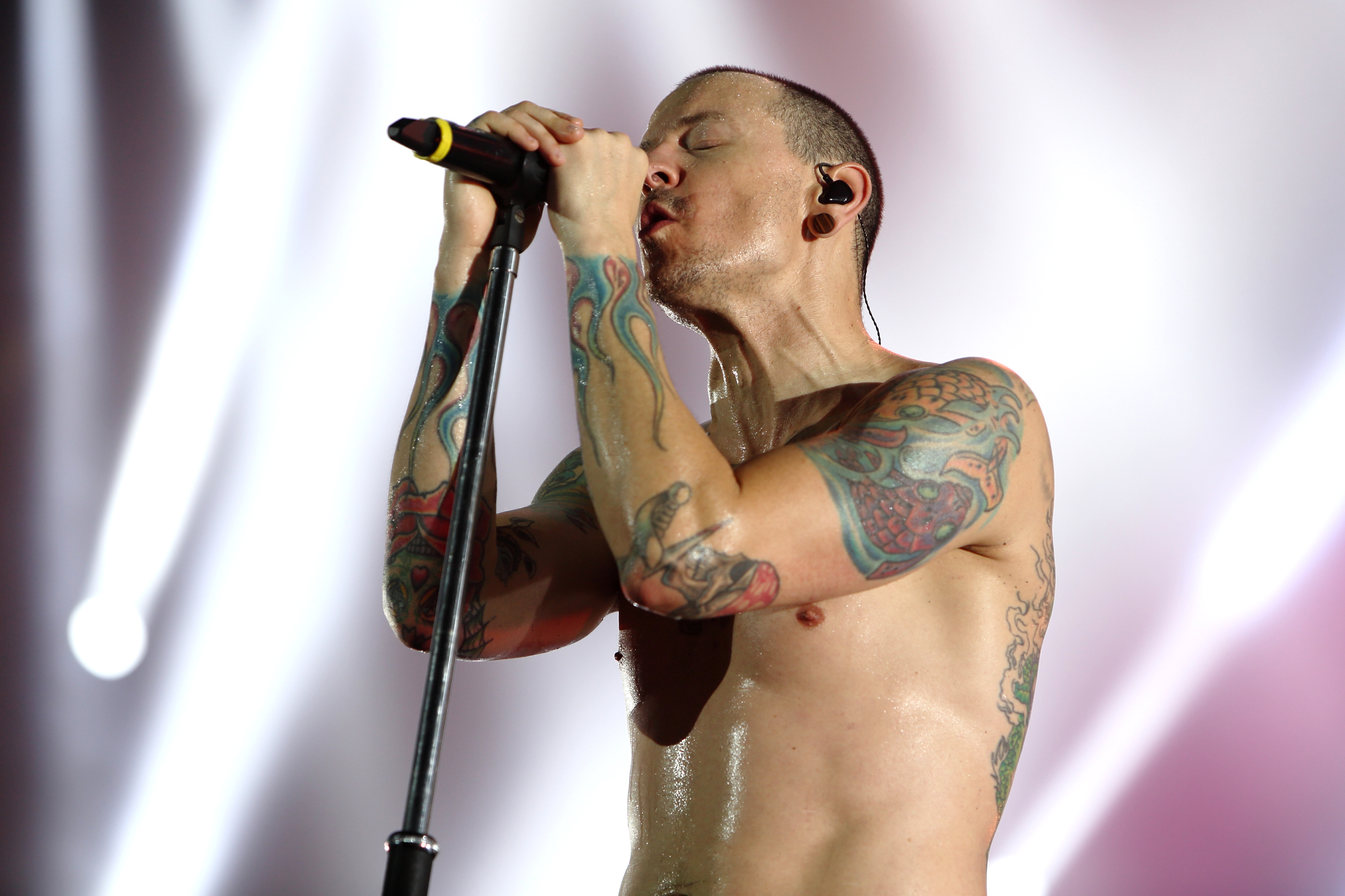 Linkin Park Perform At The 02